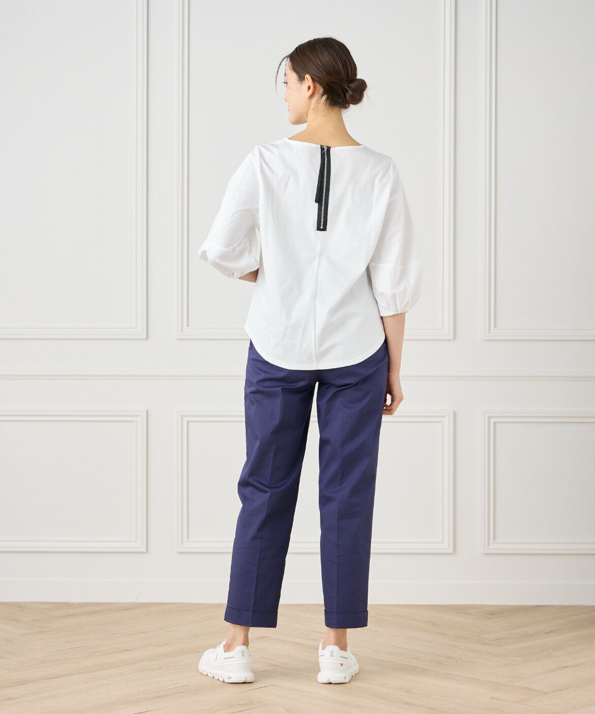 I.T.'S international「デザインスリーブプルオーバーカットソー」|Tシャツ・カットソー|