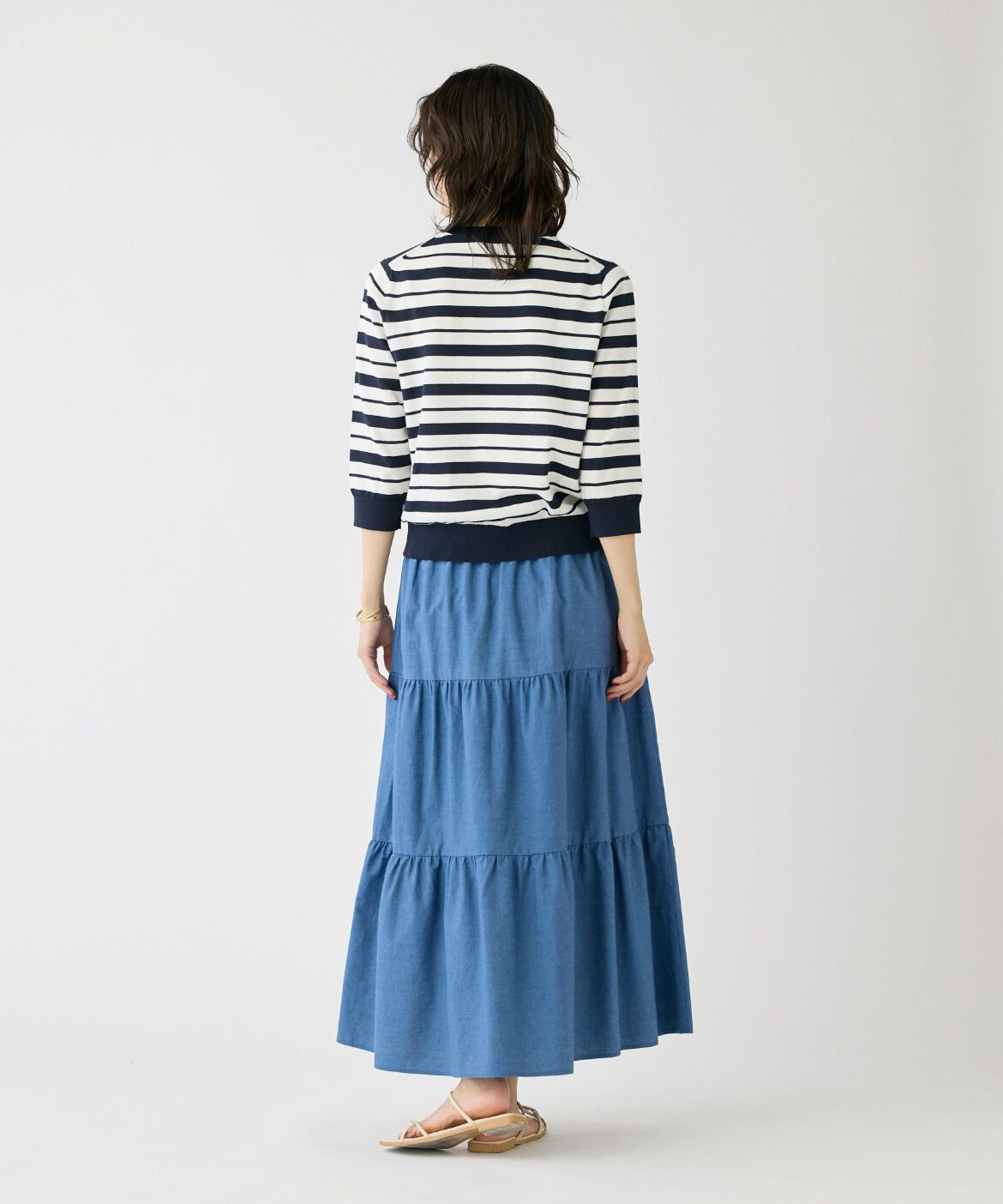 DAY by DAY it&rsquo;s international「ライトデニムティアードスカート」|スカート|