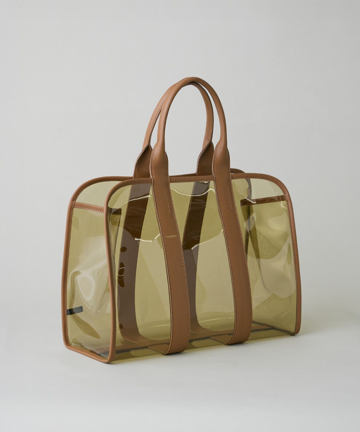 INED「《FAVORITE》PVCハンドバッグ《ORSETTO》」|トートバッグ|