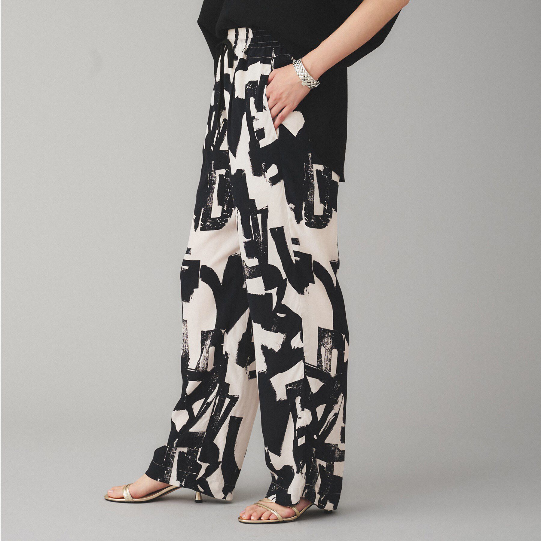 UNTITLED「【Munich】プリントイージーパンツ」|その他|