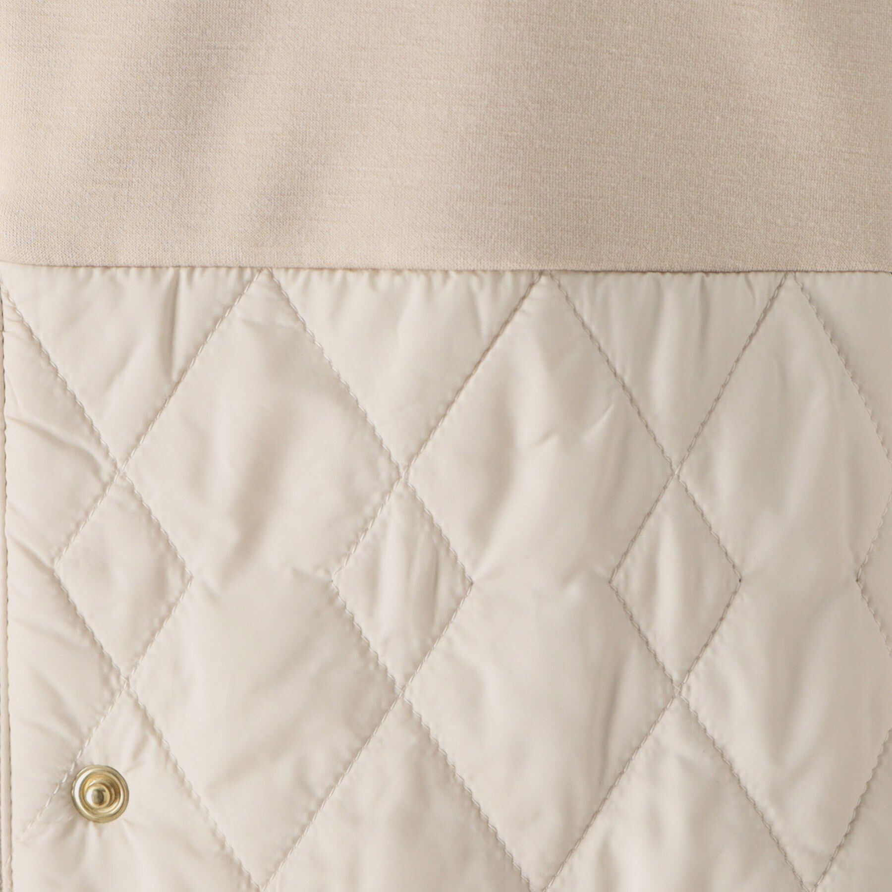 COUP DE CHANCE「【中綿キルトコート／軽くて暖かい／フード取外し可】細見えと着心地の良さ◎中綿キルトコート」|ダウン|