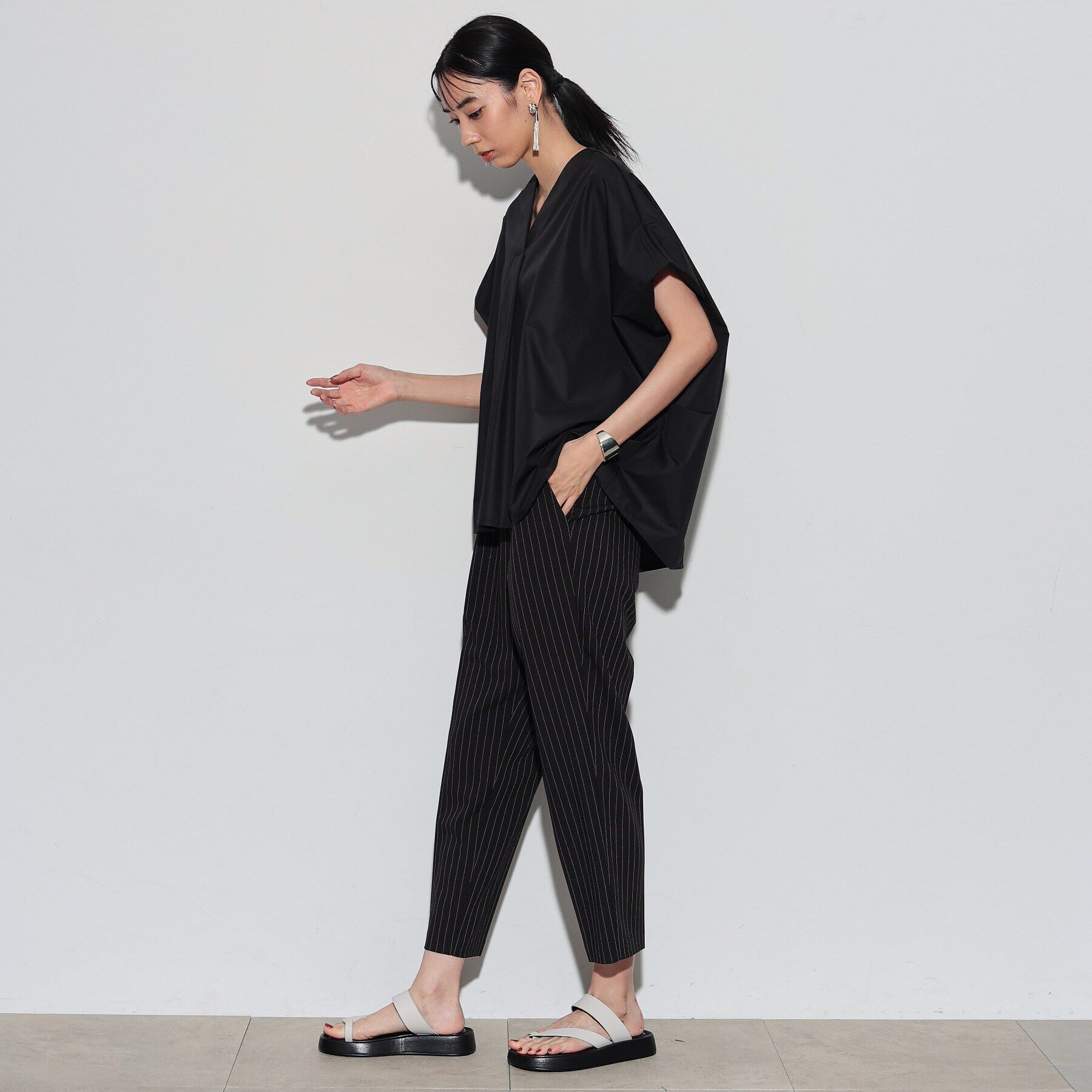 GALLEST「ノースリーブドルマンブラウス」|シャツ・ブラウス|