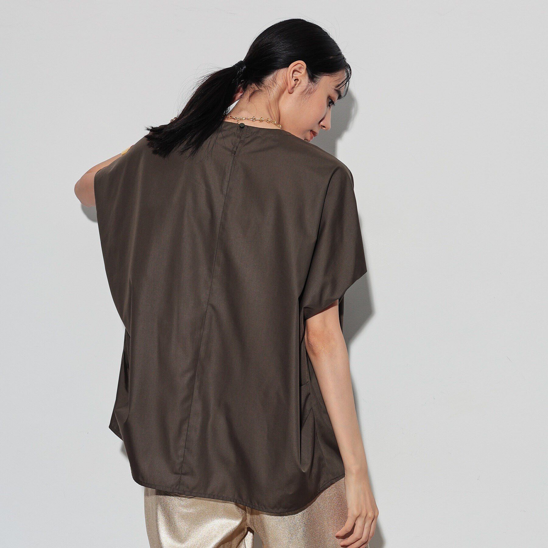 GALLEST「ノースリーブドルマンブラウス」|シャツ・ブラウス|