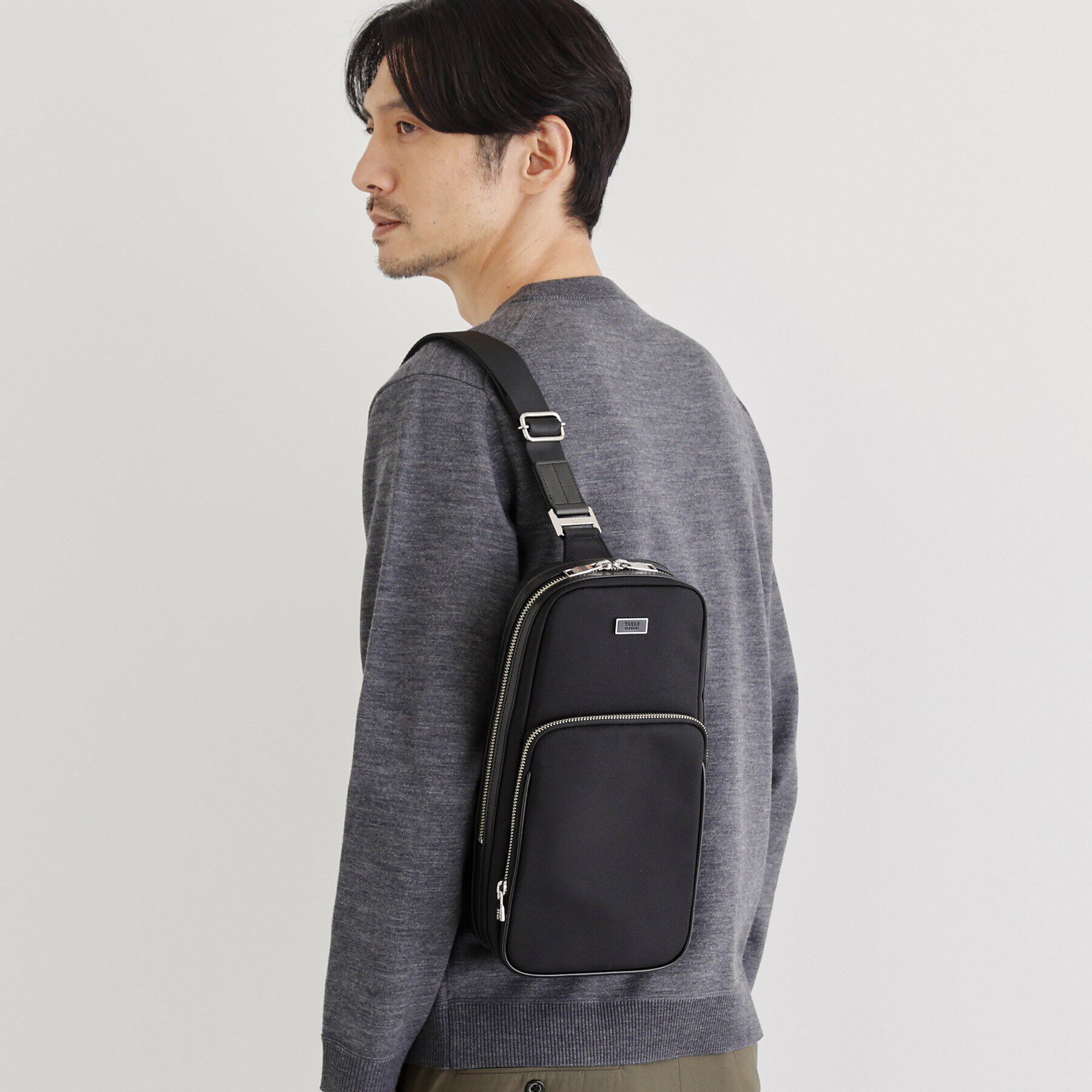 TAKEO KIKUCHI「ガンクラブチェック プリント ワンショルダーバッグ」|その他|