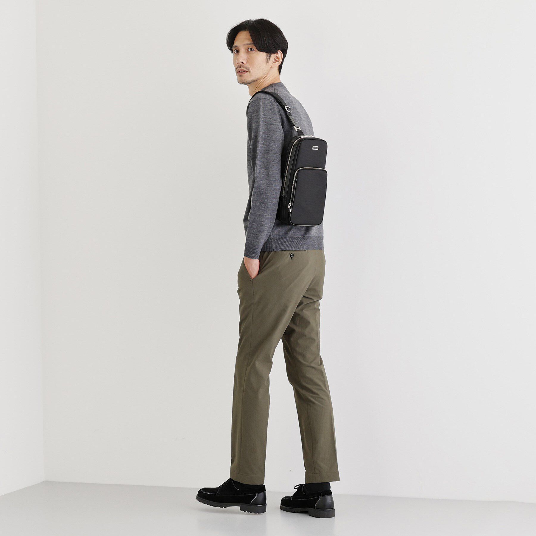 TAKEO KIKUCHI「ガンクラブチェック プリント ワンショルダーバッグ」|その他|