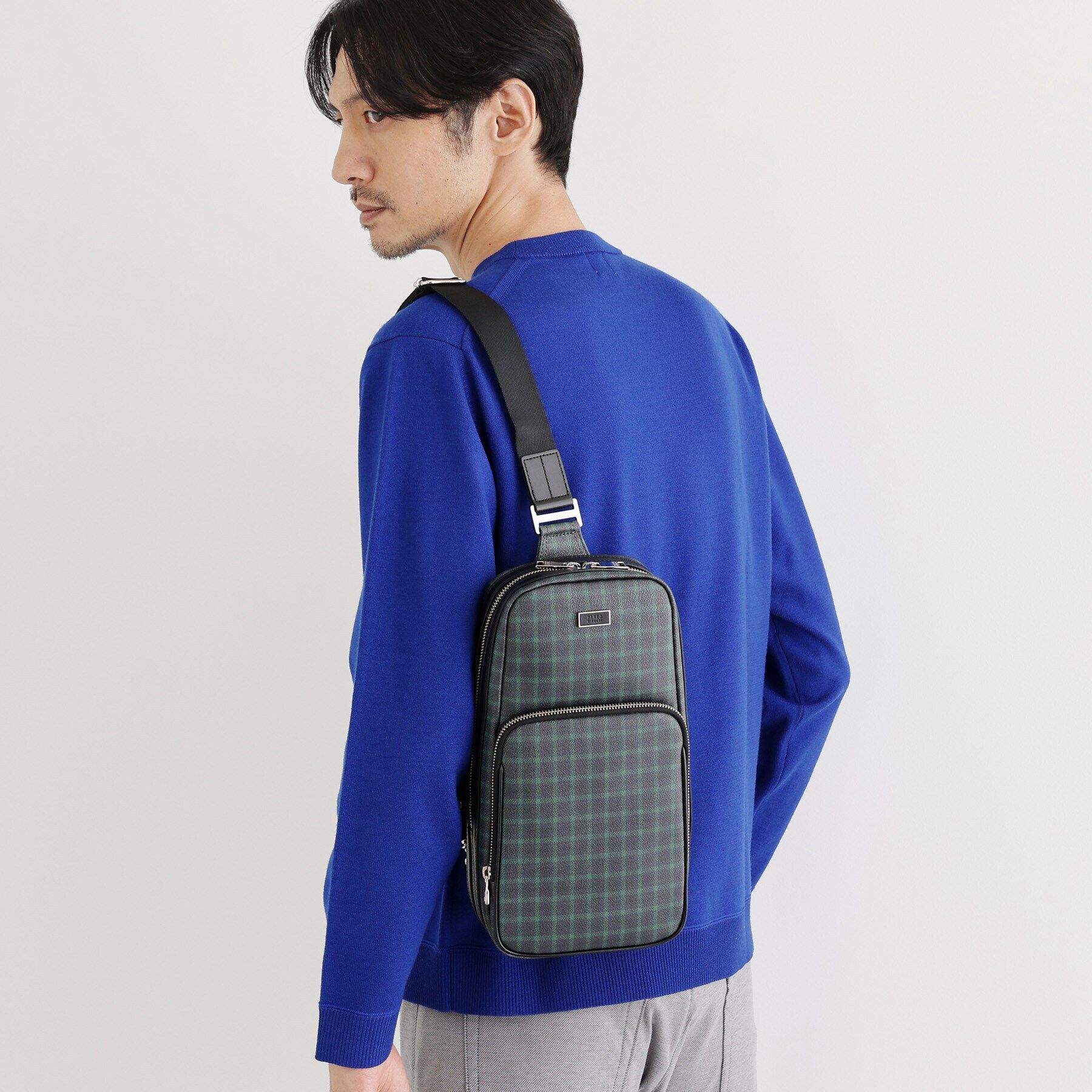 TAKEO KIKUCHI「ガンクラブチェック プリント ワンショルダーバッグ」|その他|