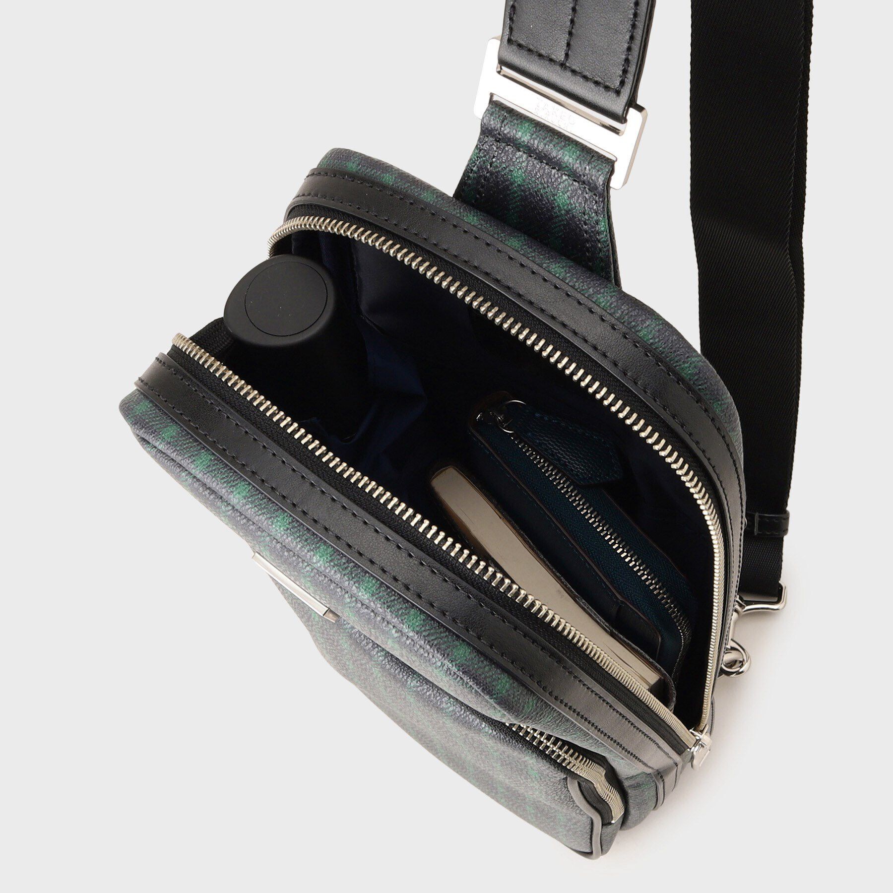 TAKEO KIKUCHI「ガンクラブチェック プリント ワンショルダーバッグ」|その他|