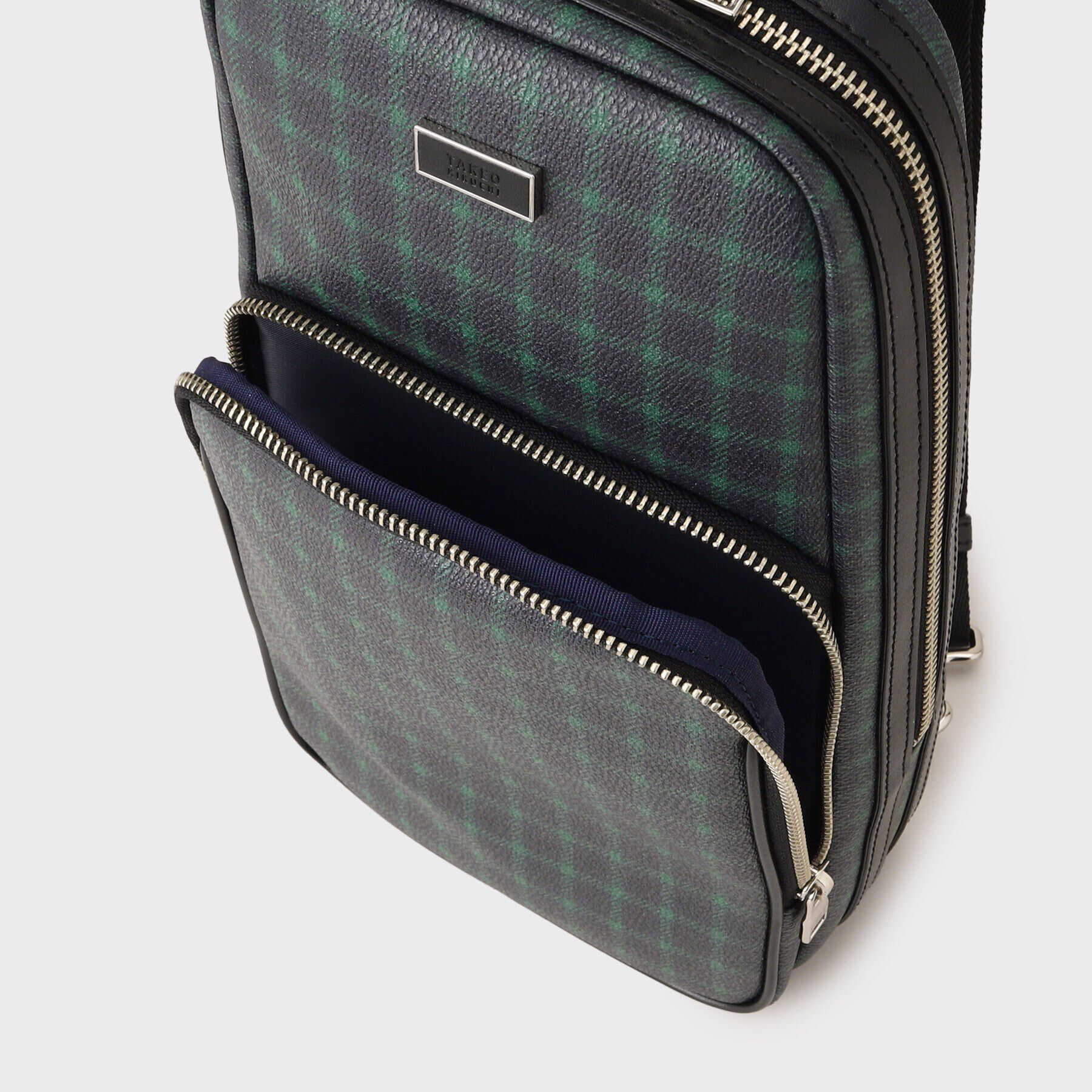 TAKEO KIKUCHI「ガンクラブチェック プリント ワンショルダーバッグ」|その他|