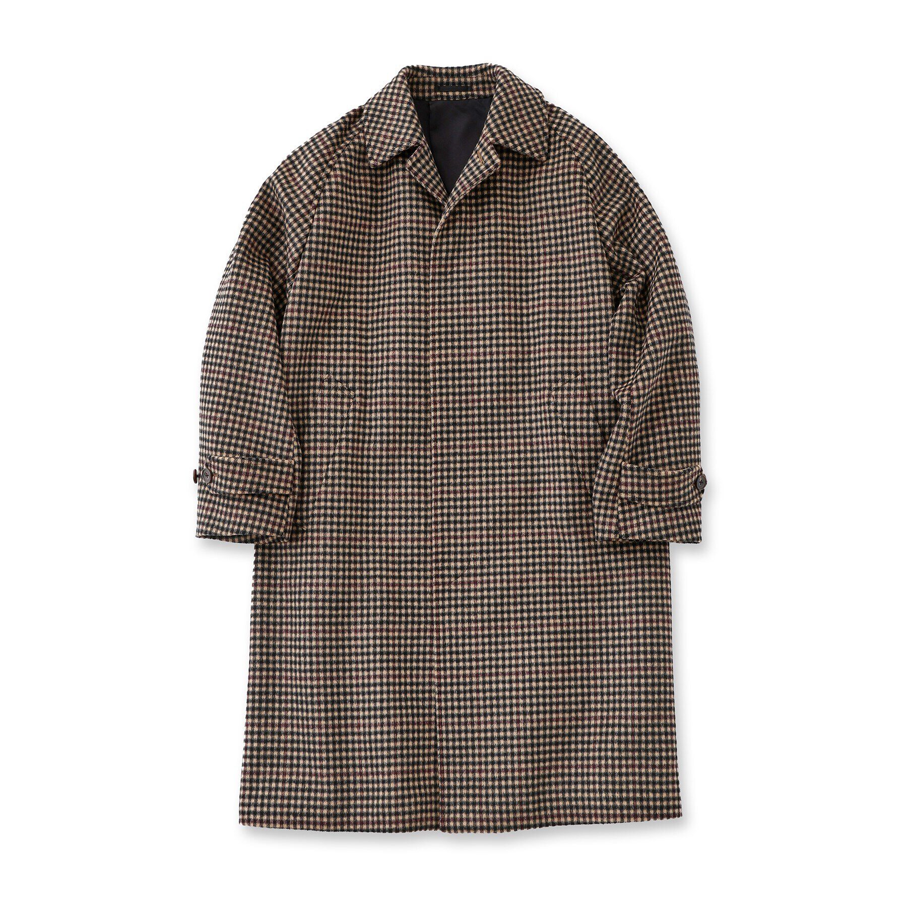 TAKEO KIKUCHI「【THE FLAGSHIP】ウールカシミヤ ダブルフェイス ビーバー コート」|ステンカラーコート|