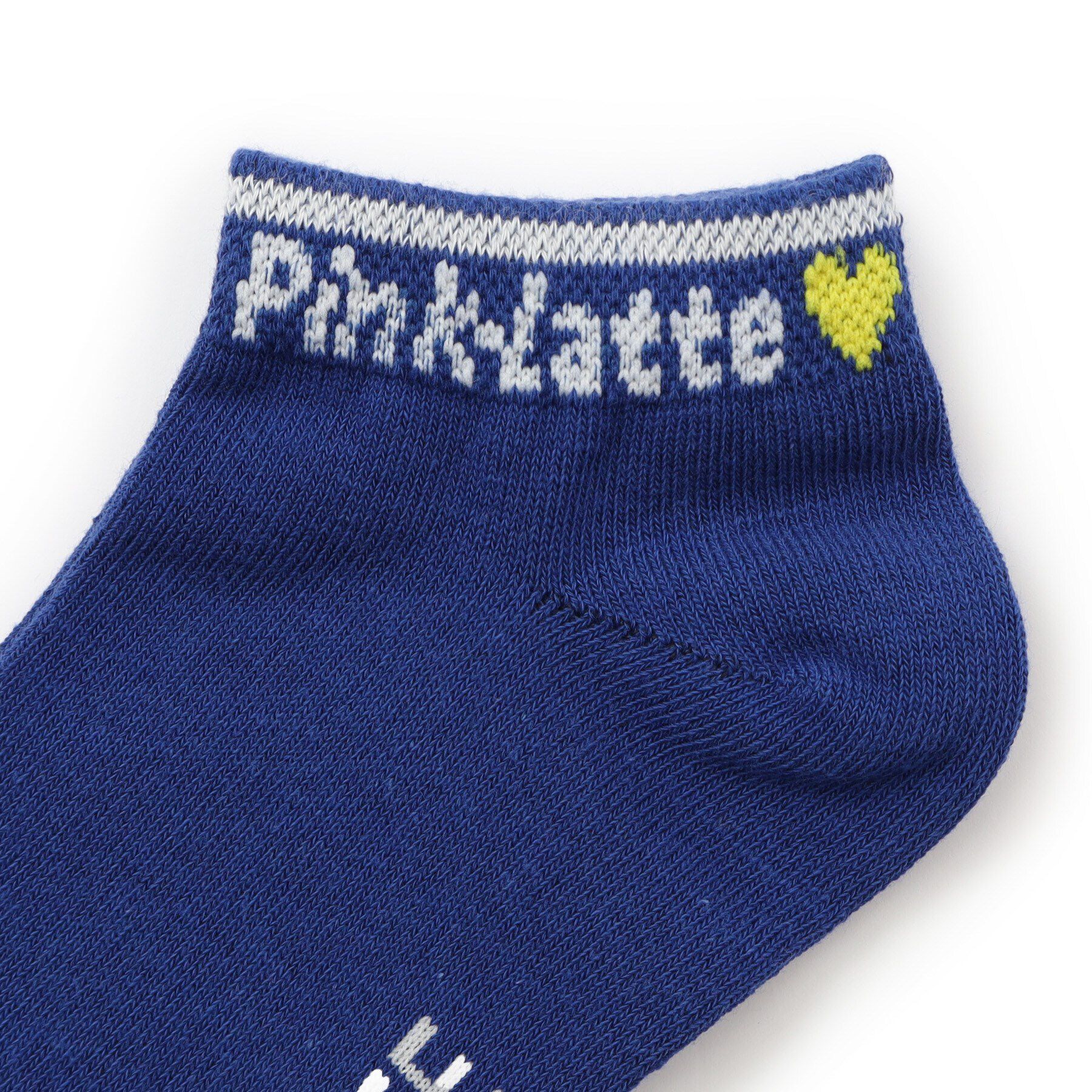 PINK-latte「リブロゴショート丈ソックス」|ソックス|