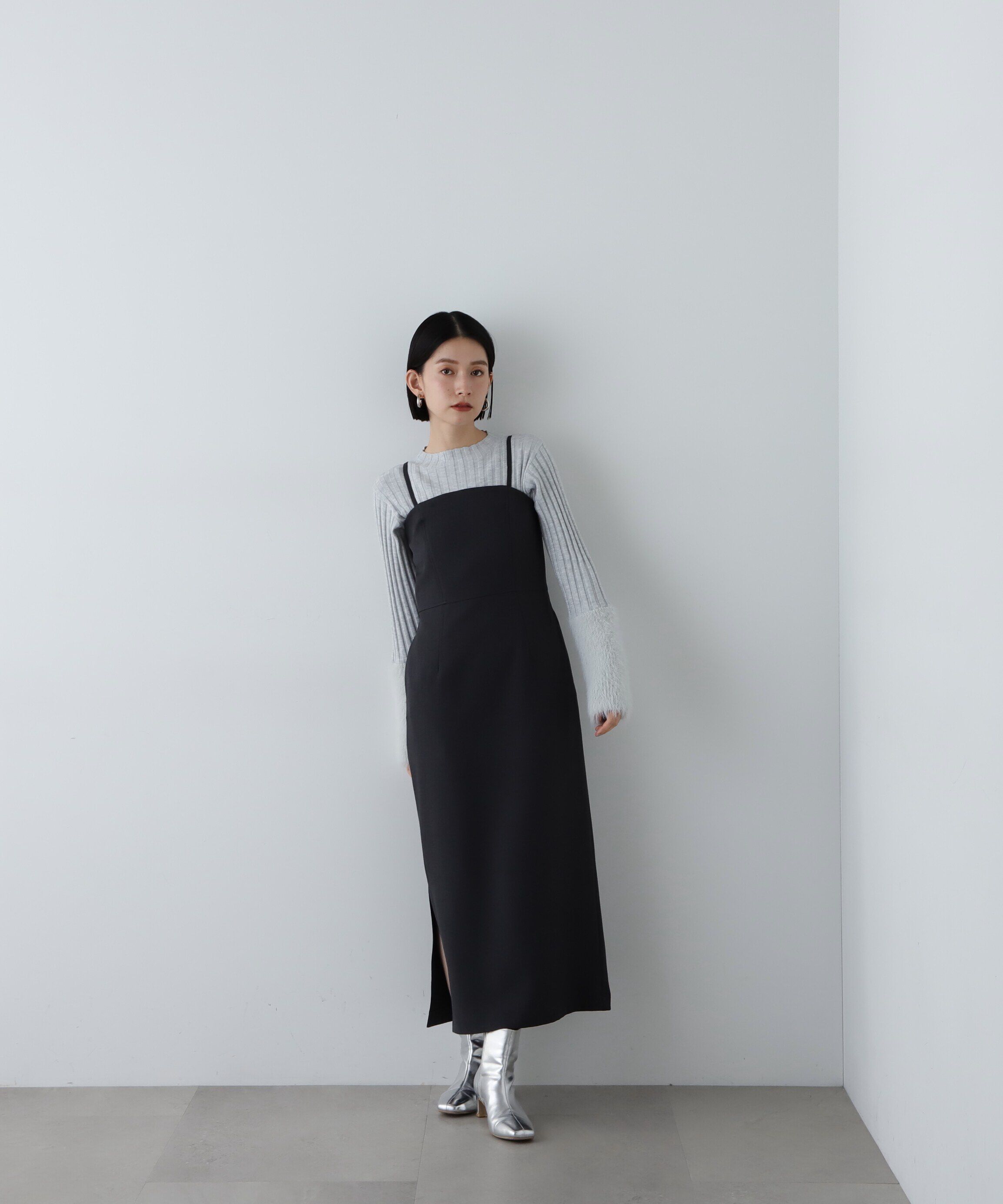  「ベアトップストレートワンピース《S Size Line》」|ワンピース|