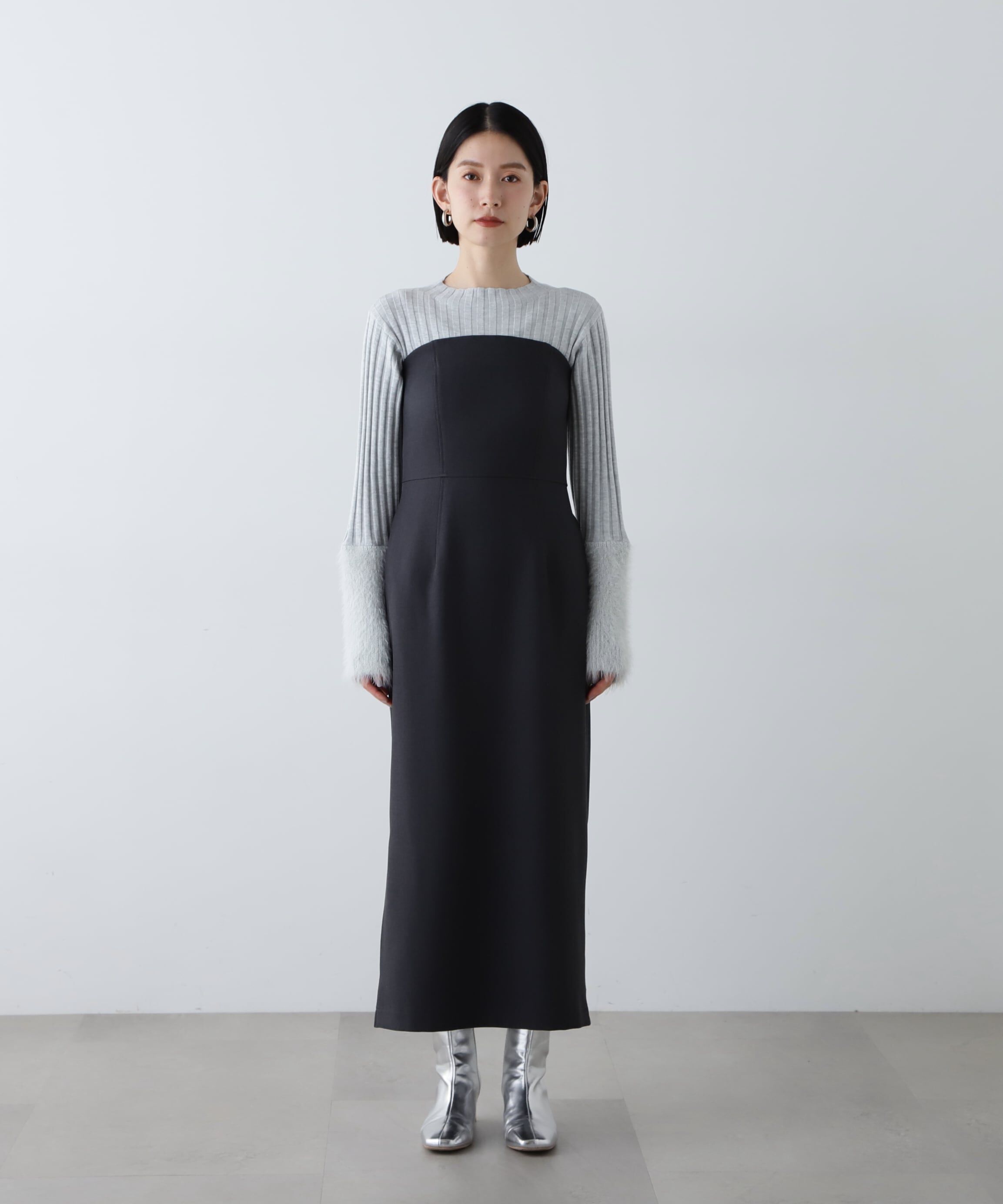  「ベアトップストレートワンピース《S Size Line》」|ワンピース|