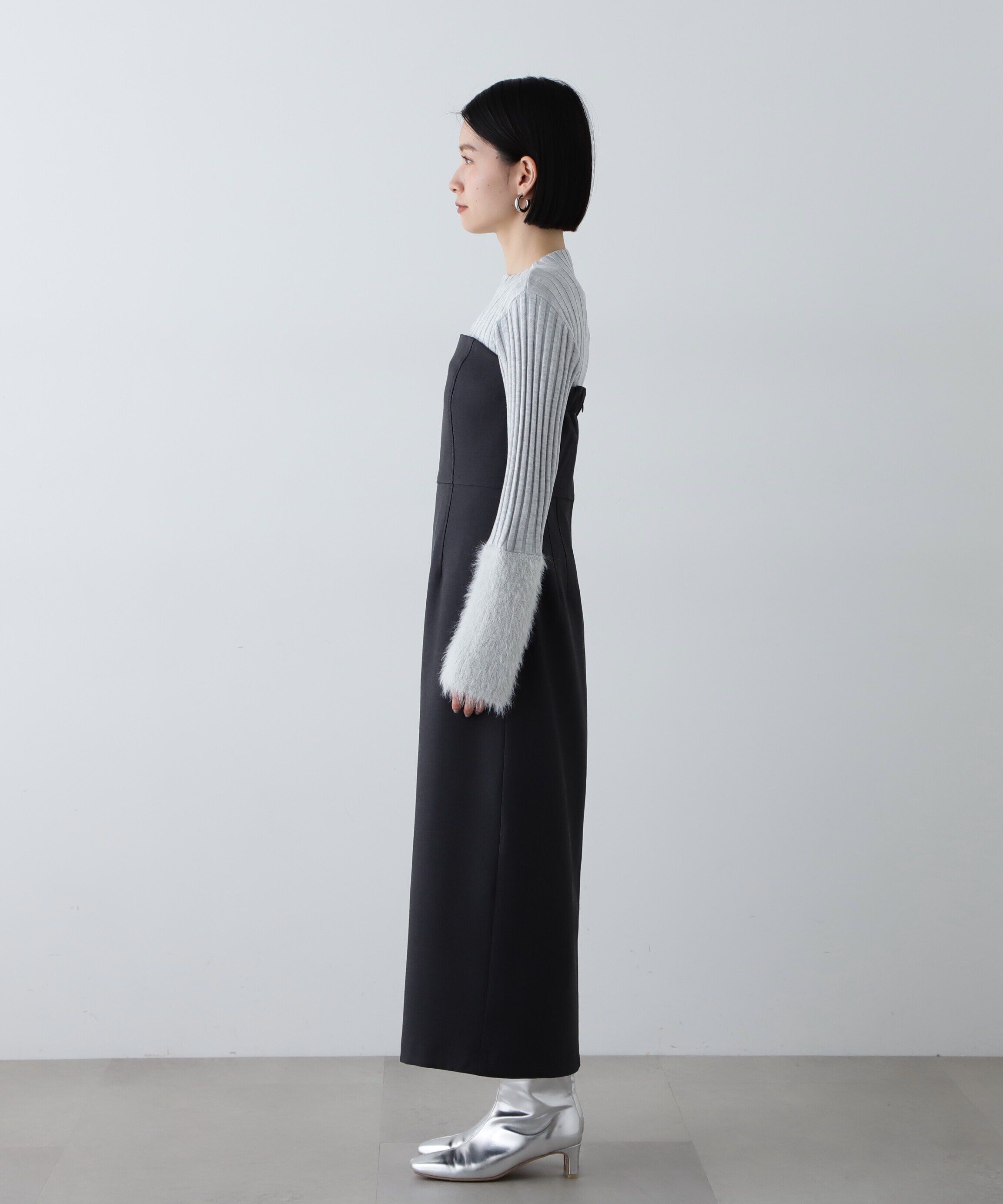  「ベアトップストレートワンピース《S Size Line》」|ワンピース|