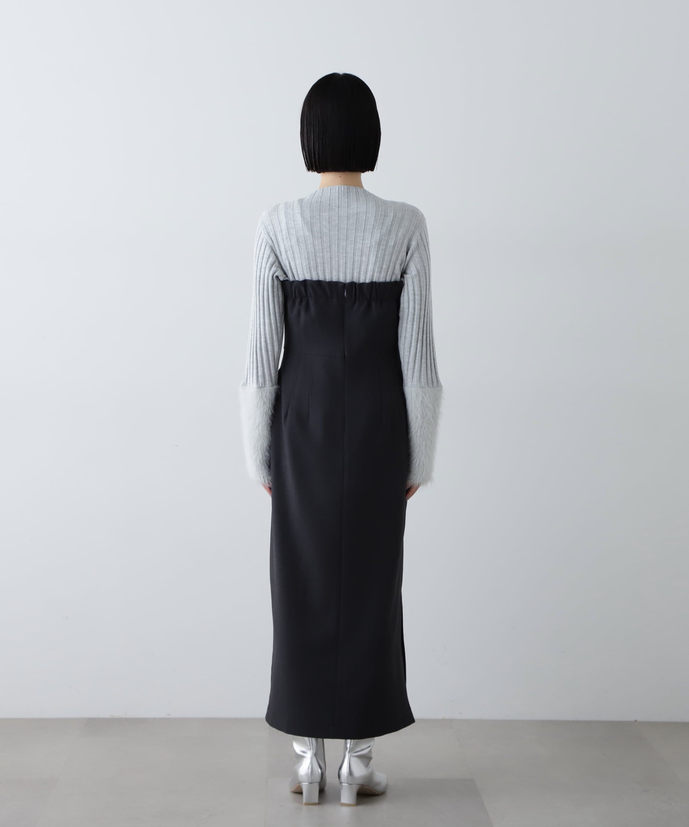  「ベアトップストレートワンピース《S Size Line》」|ワンピース|