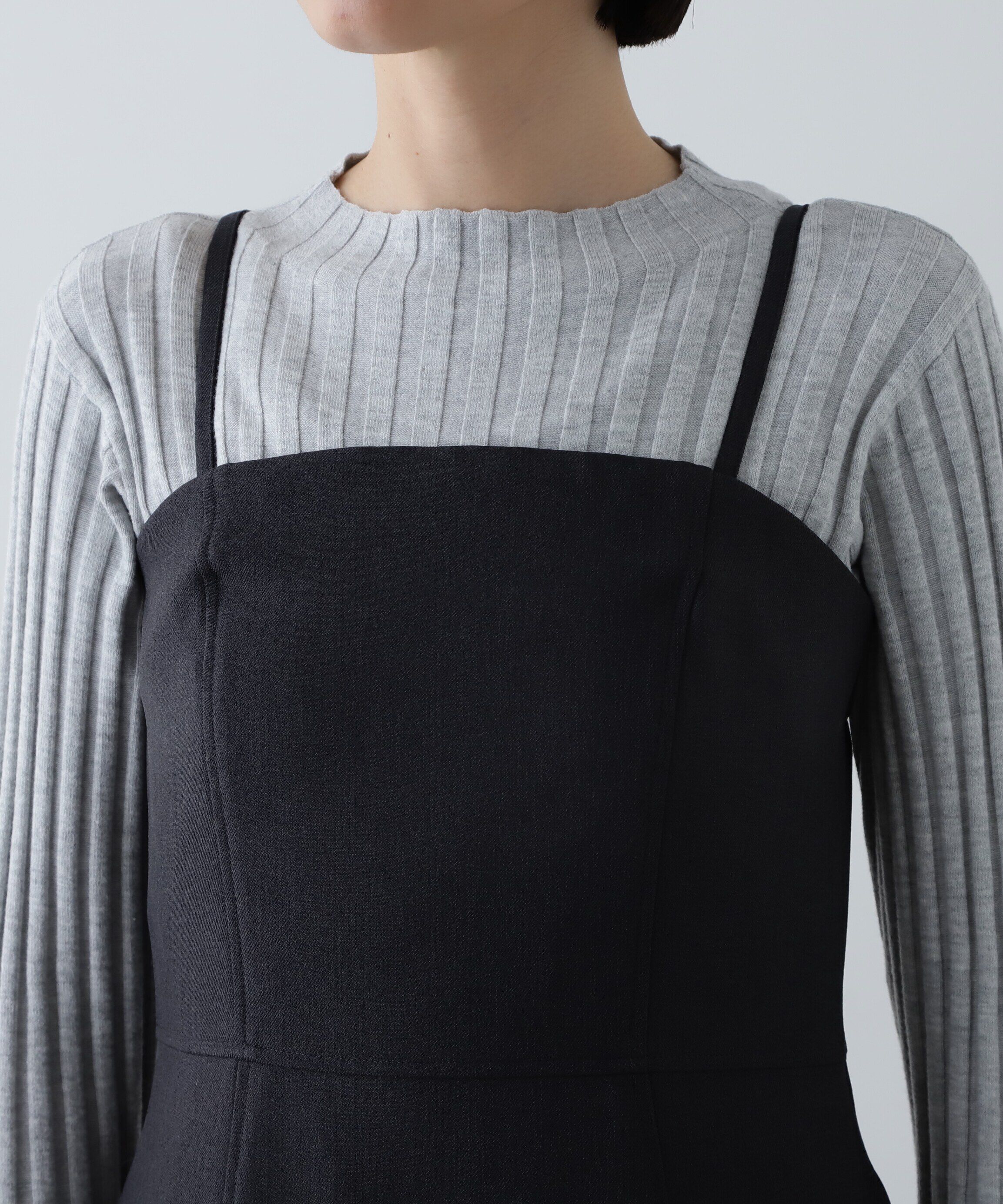  「ベアトップストレートワンピース《S Size Line》」|ワンピース|