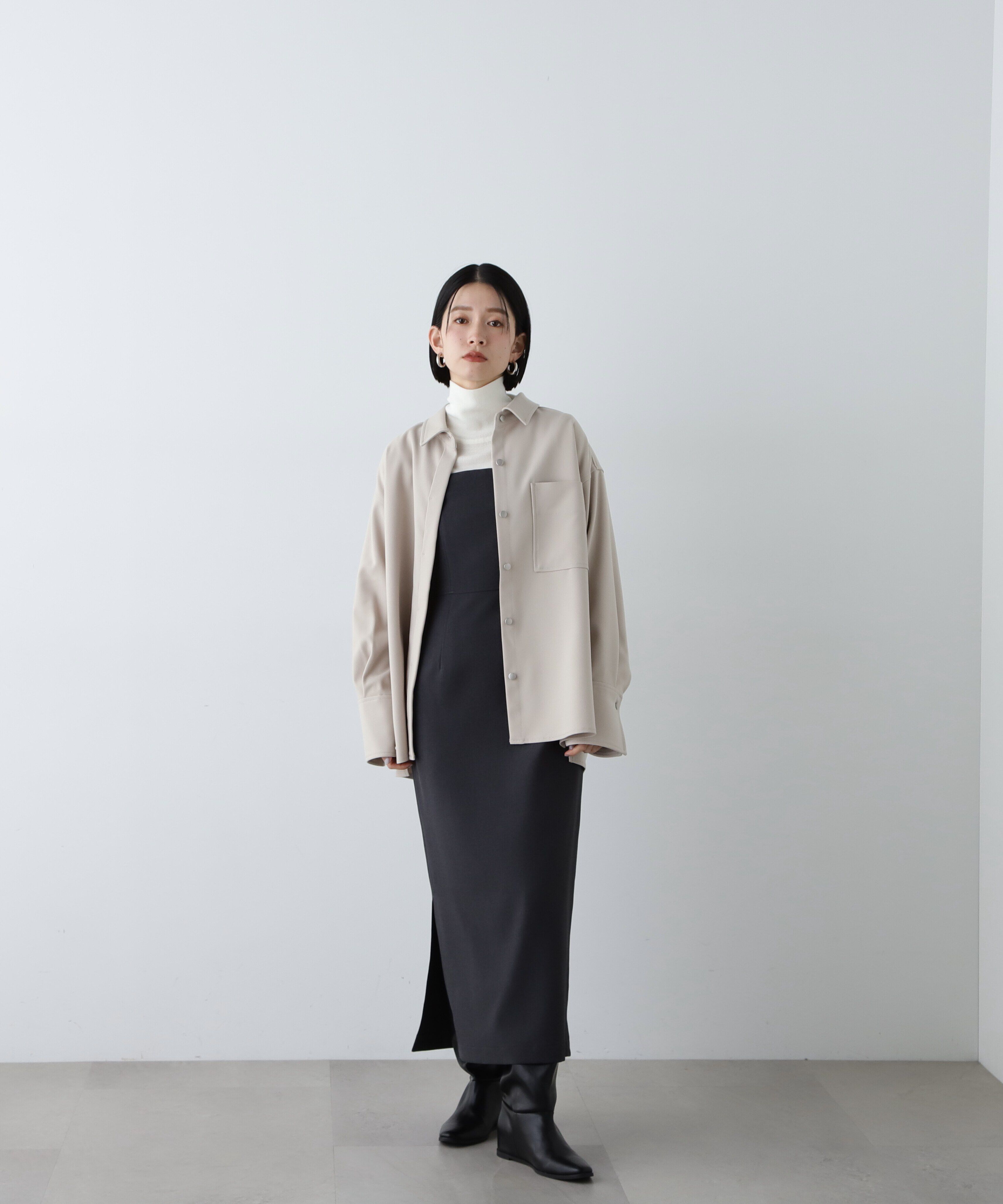  「ベアトップストレートワンピース《S Size Line》」|ワンピース|