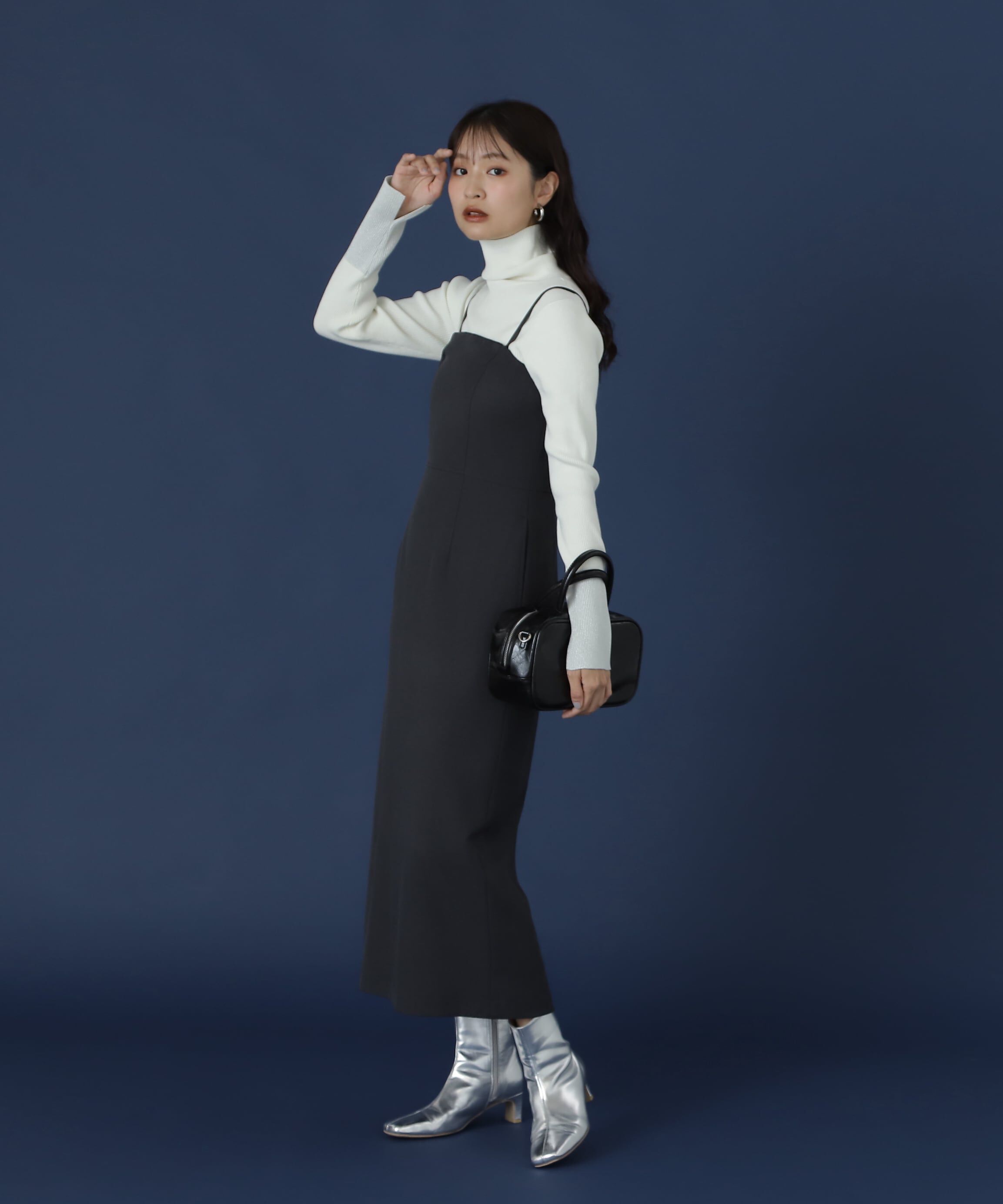  「ベアトップストレートワンピース《S Size Line》」|ワンピース|