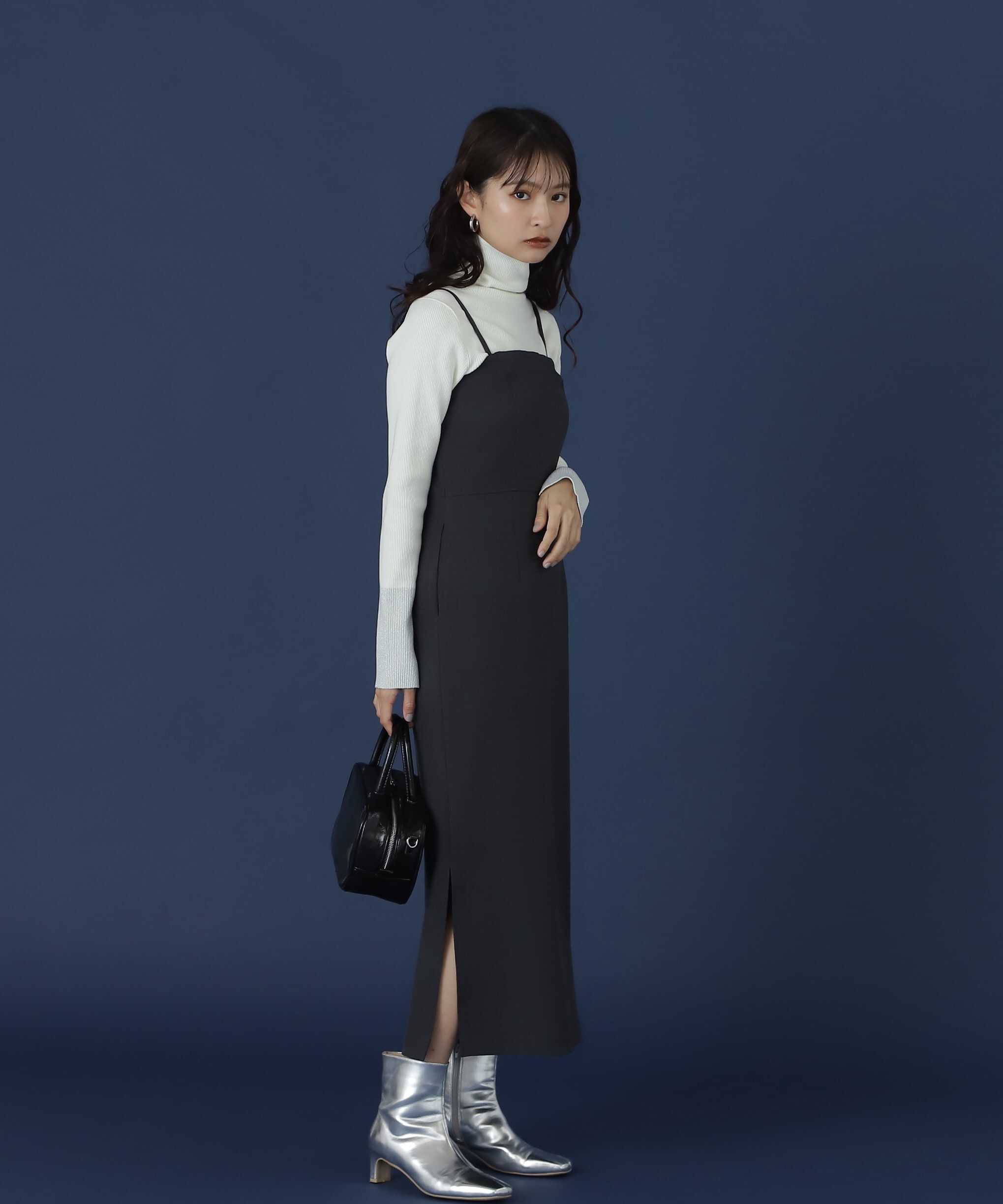  「ベアトップストレートワンピース《S Size Line》」|ワンピース|