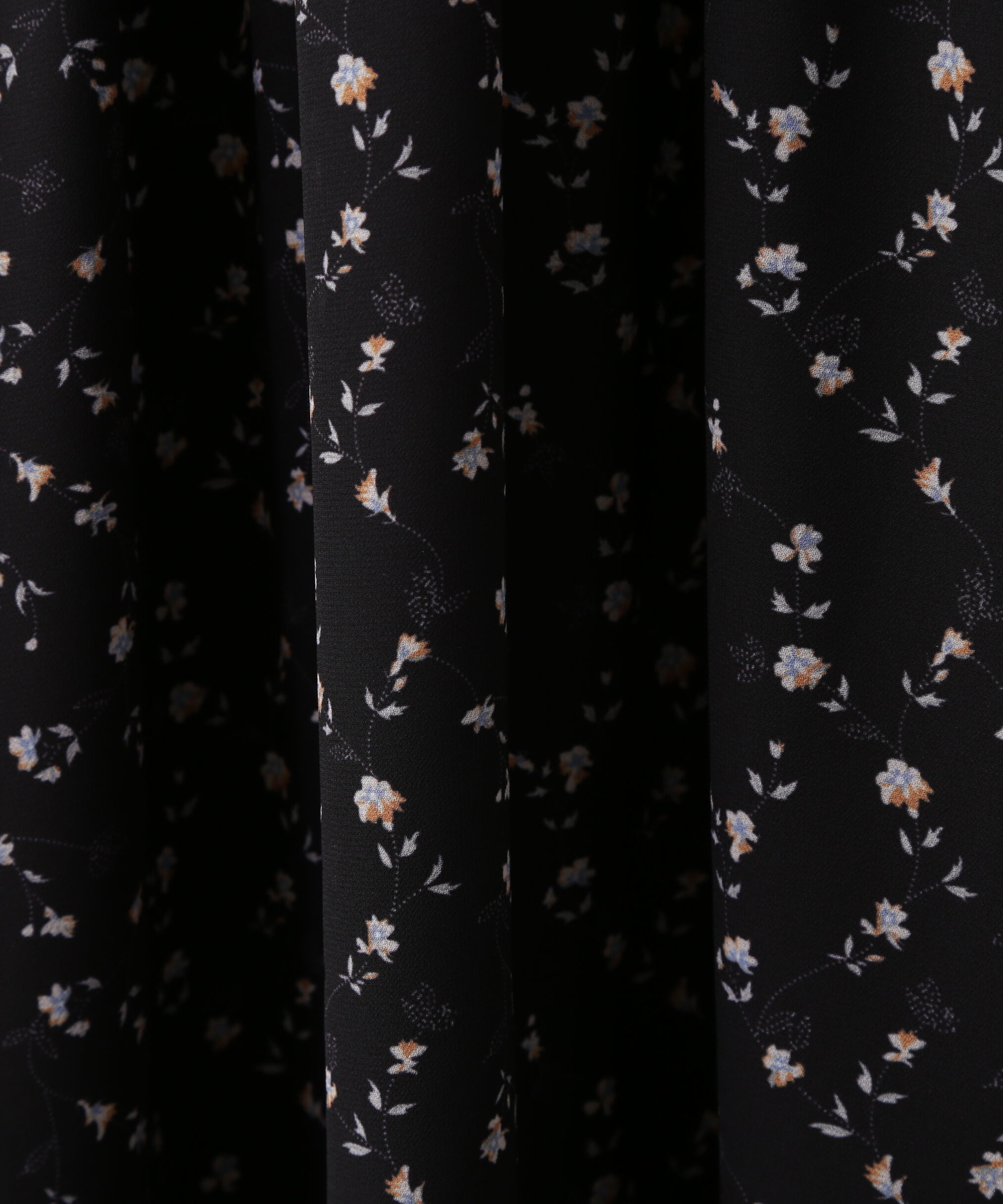  「シフォンフラワープリントワンピース」|ワンピース|