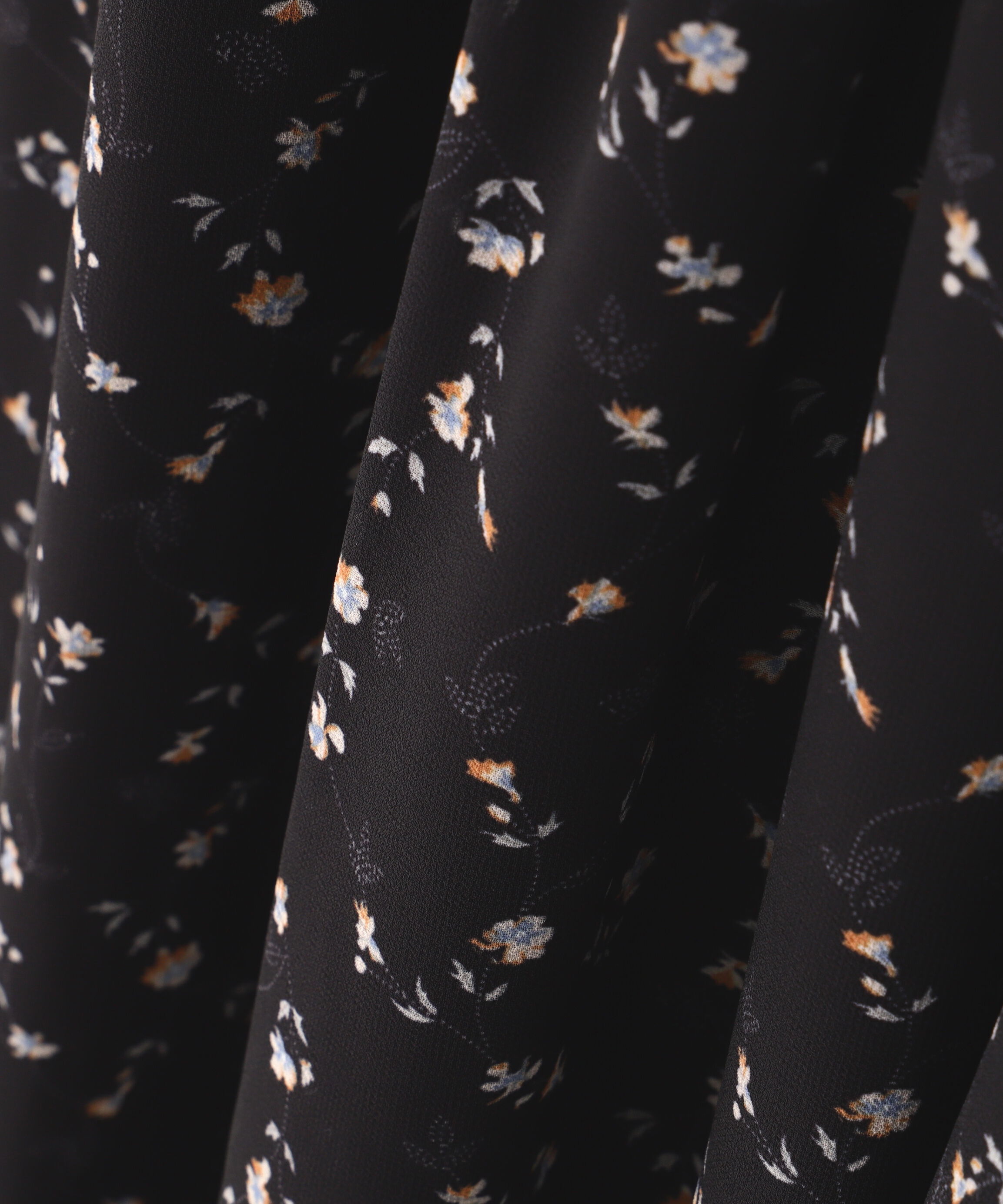  「シフォンフラワープリントワンピース」|ワンピース|