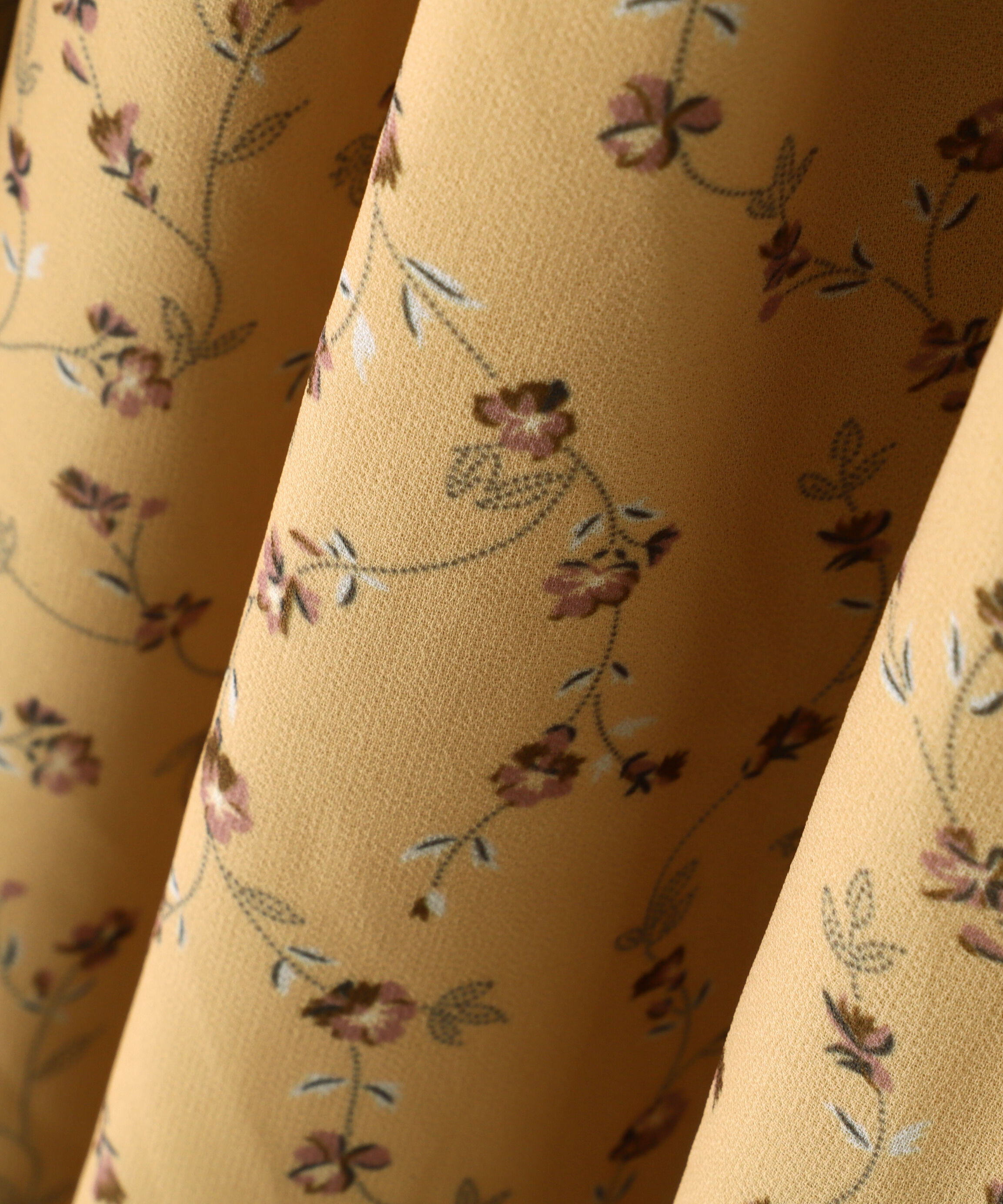  「シフォンフラワープリントワンピース」|ワンピース|