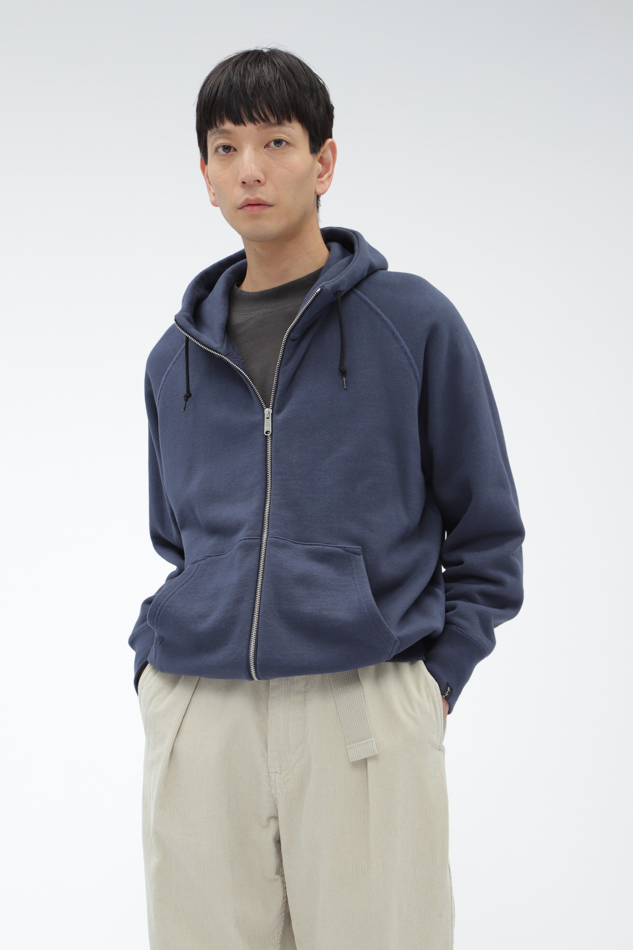 MHL.「LIGHT LOOPBACK COTTON」|Tシャツ・カットソー|NAVY