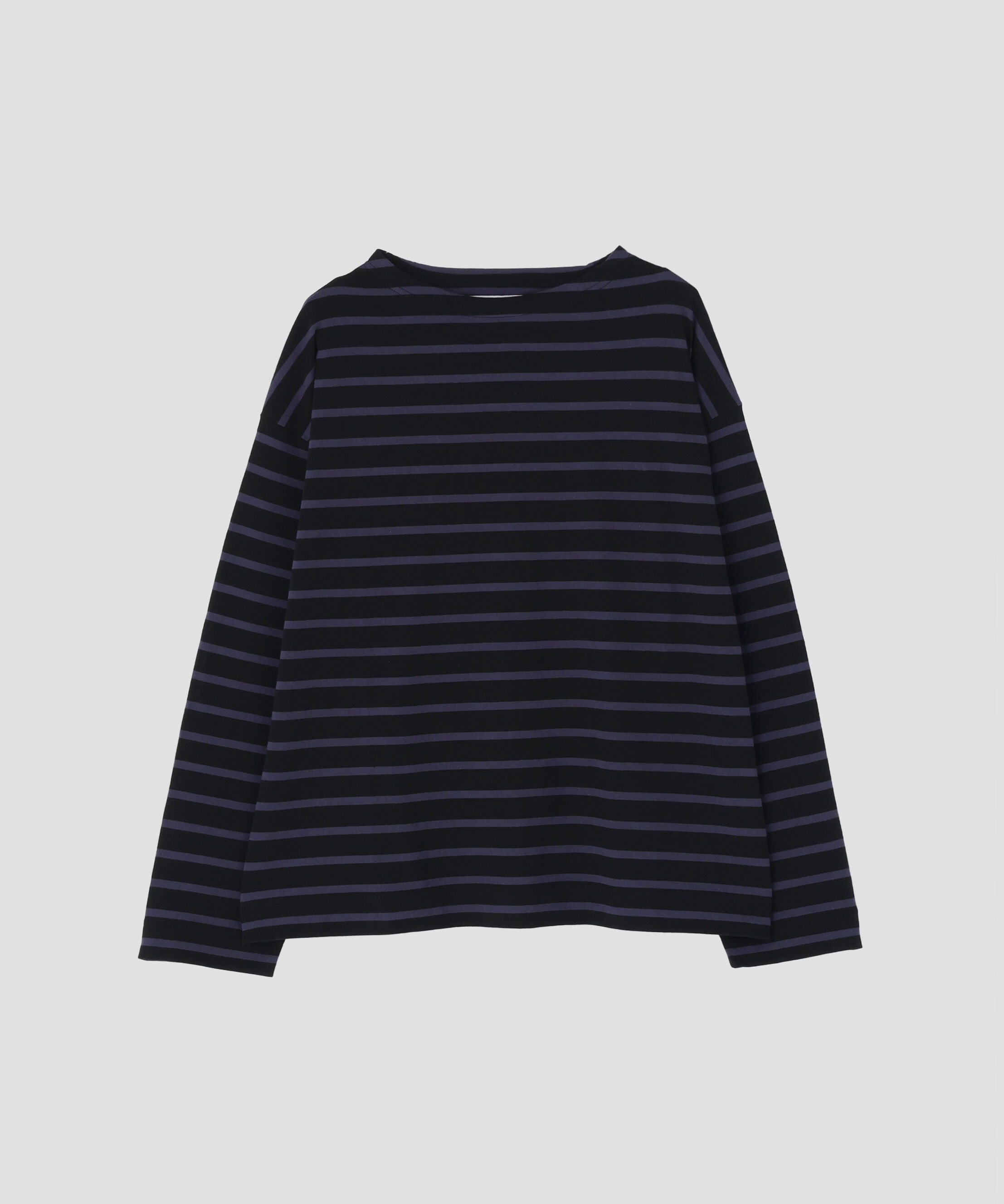 MHL.「SMOOTH COTTON JERSEY TOP」|Tシャツ・カットソー|BLACK
