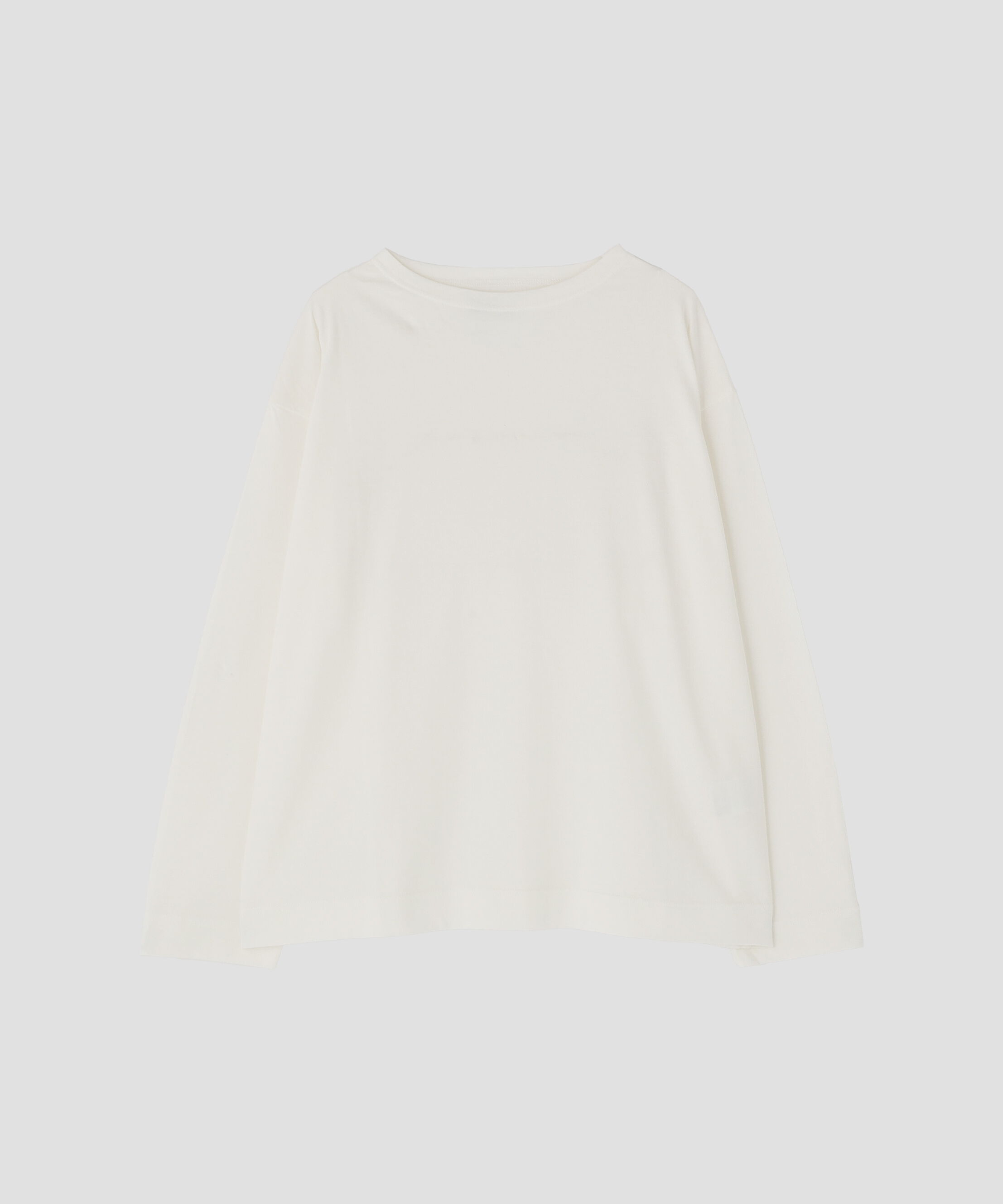 MHL.「SMOOTH COTTON JERSEY TOP」|Tシャツ・カットソー|WHITE