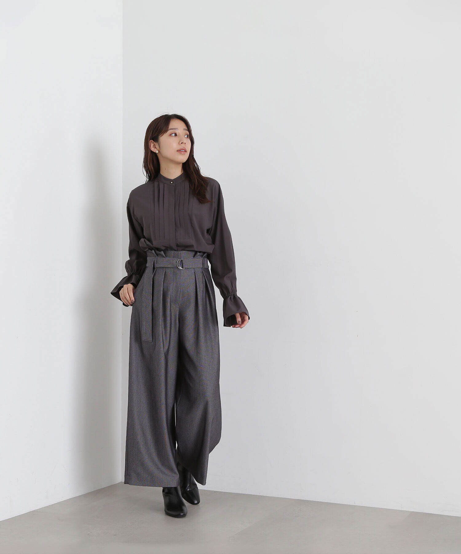  「フリルキャンディースリーブブラウス」|シャツ・ブラウス|