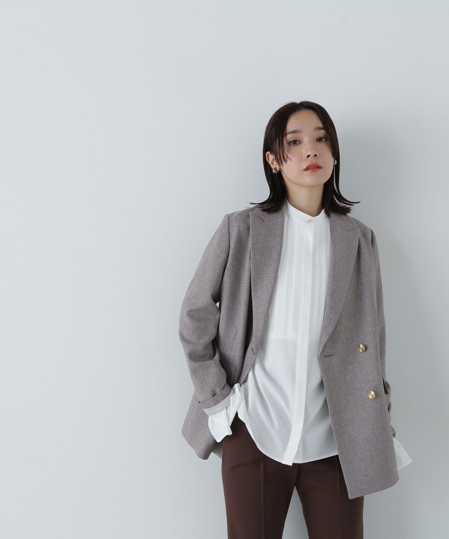  「フリルキャンディースリーブブラウス」|シャツ・ブラウス|