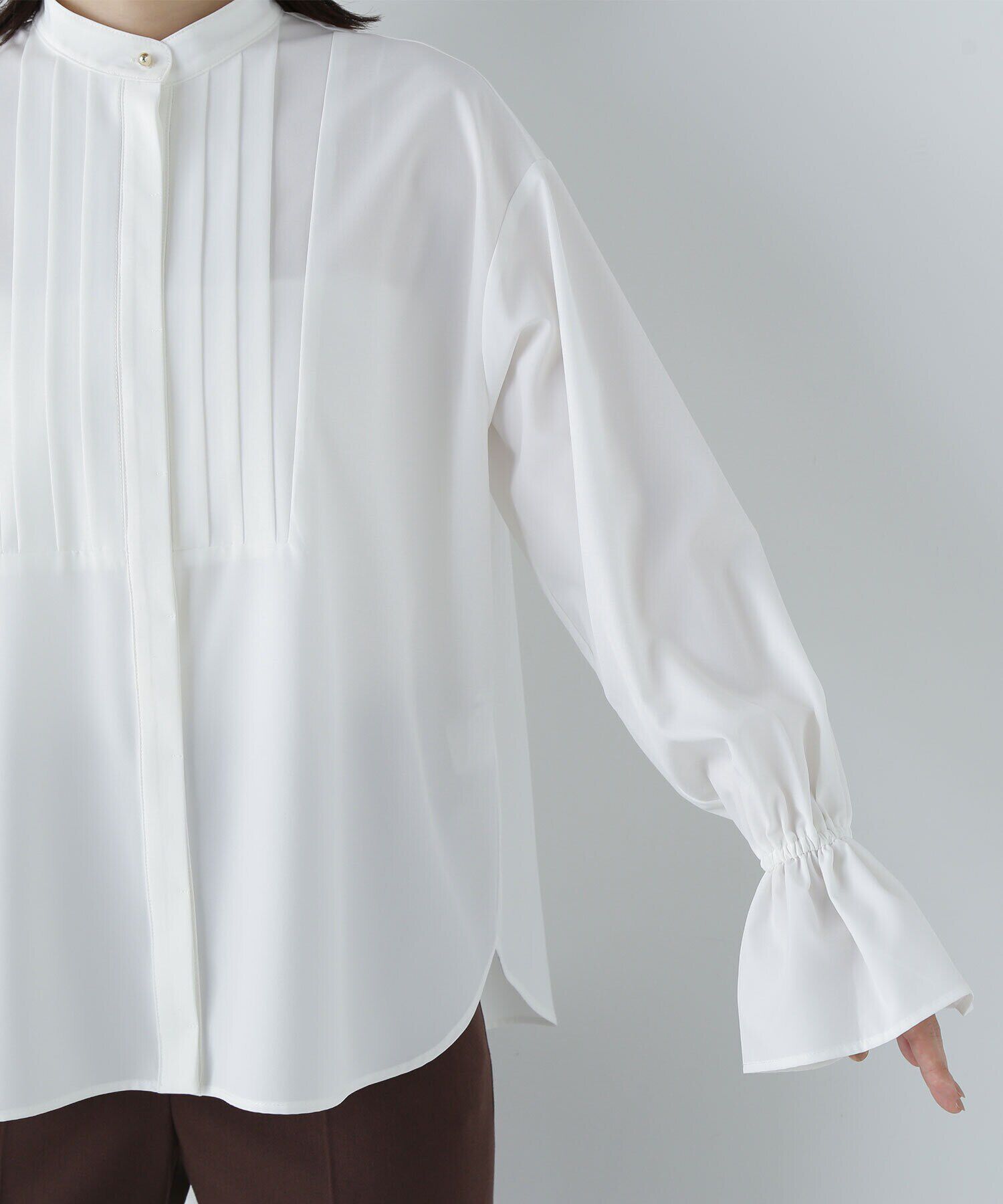  「フリルキャンディースリーブブラウス」|シャツ・ブラウス|