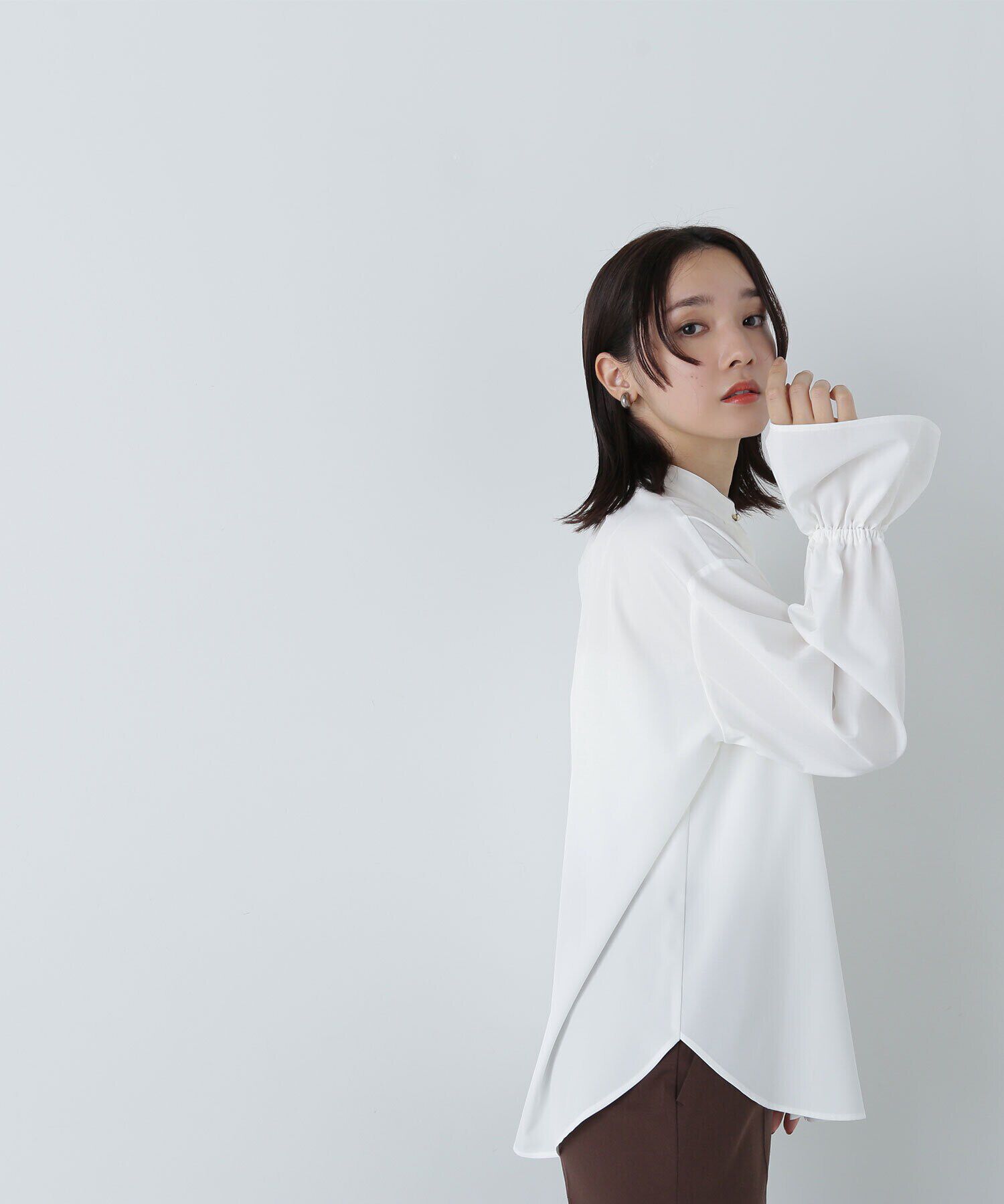  「フリルキャンディースリーブブラウス」|シャツ・ブラウス|