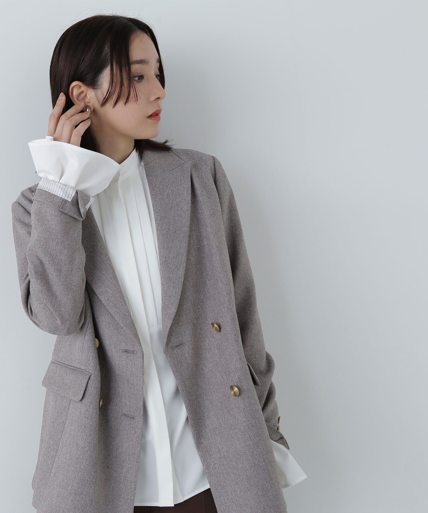  「フリルキャンディースリーブブラウス」|シャツ・ブラウス|