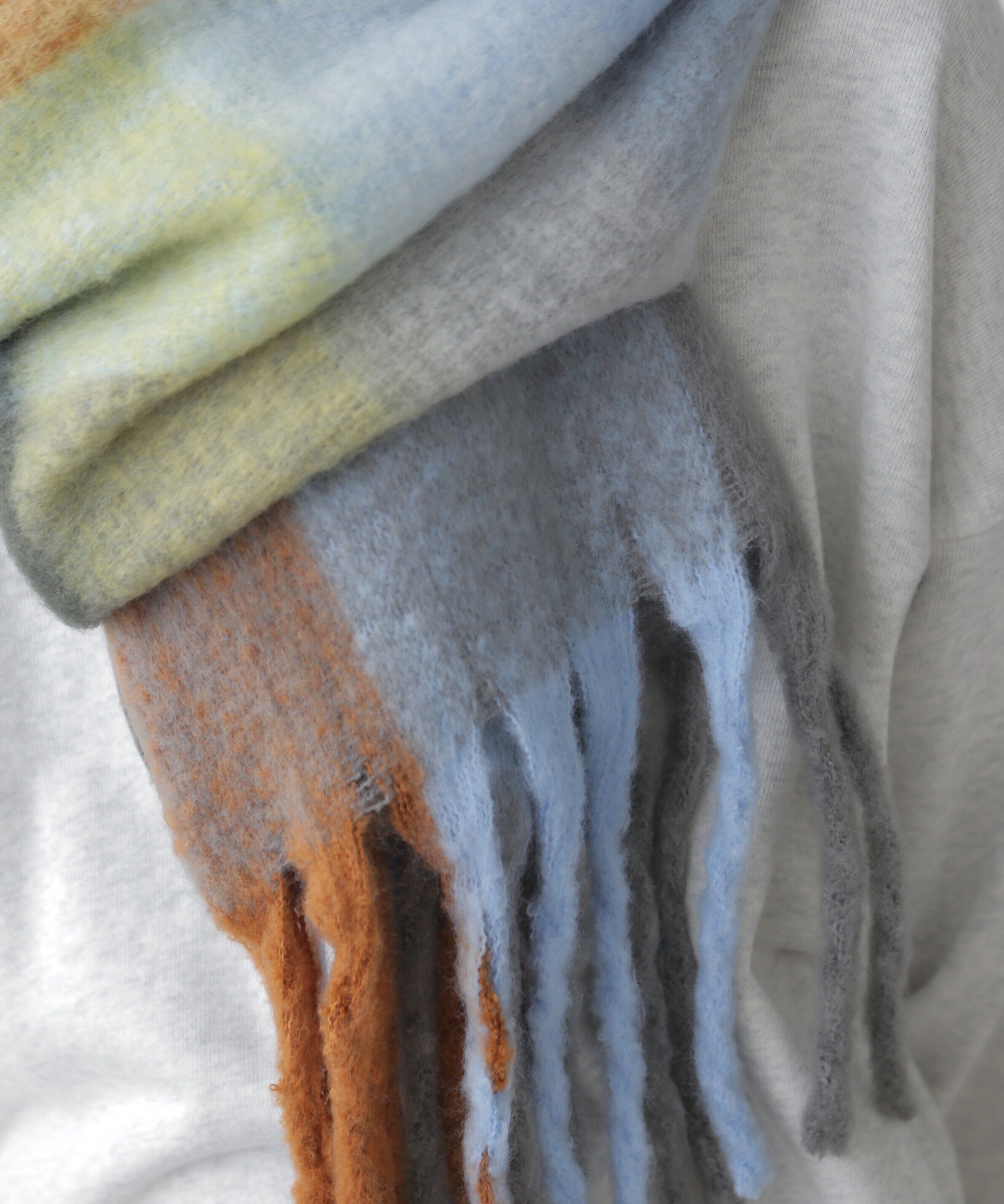  「大柄チェックストール」|ソックス|