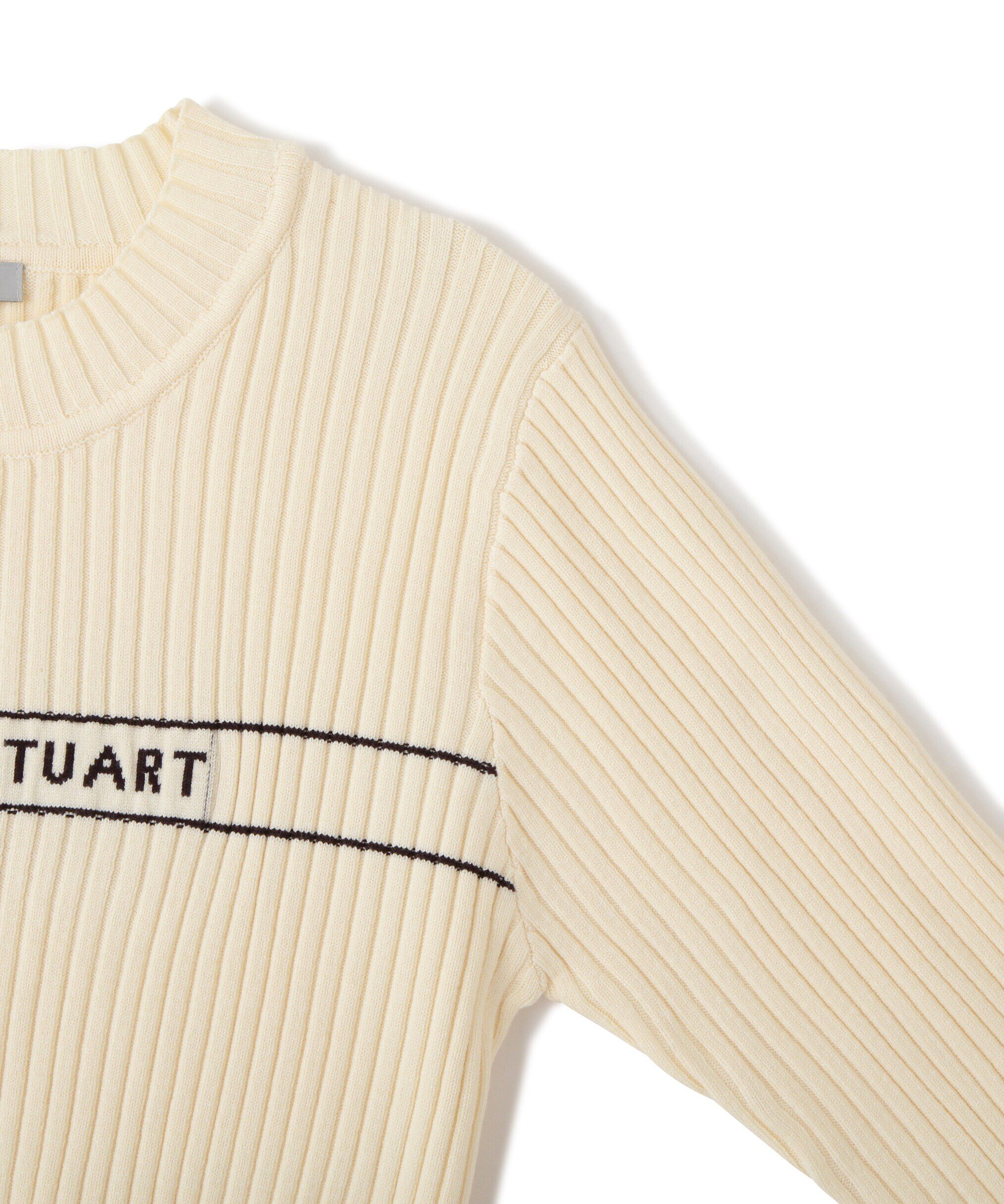  「ロゴジャガードコンパクトニット」|ニット・セーター|