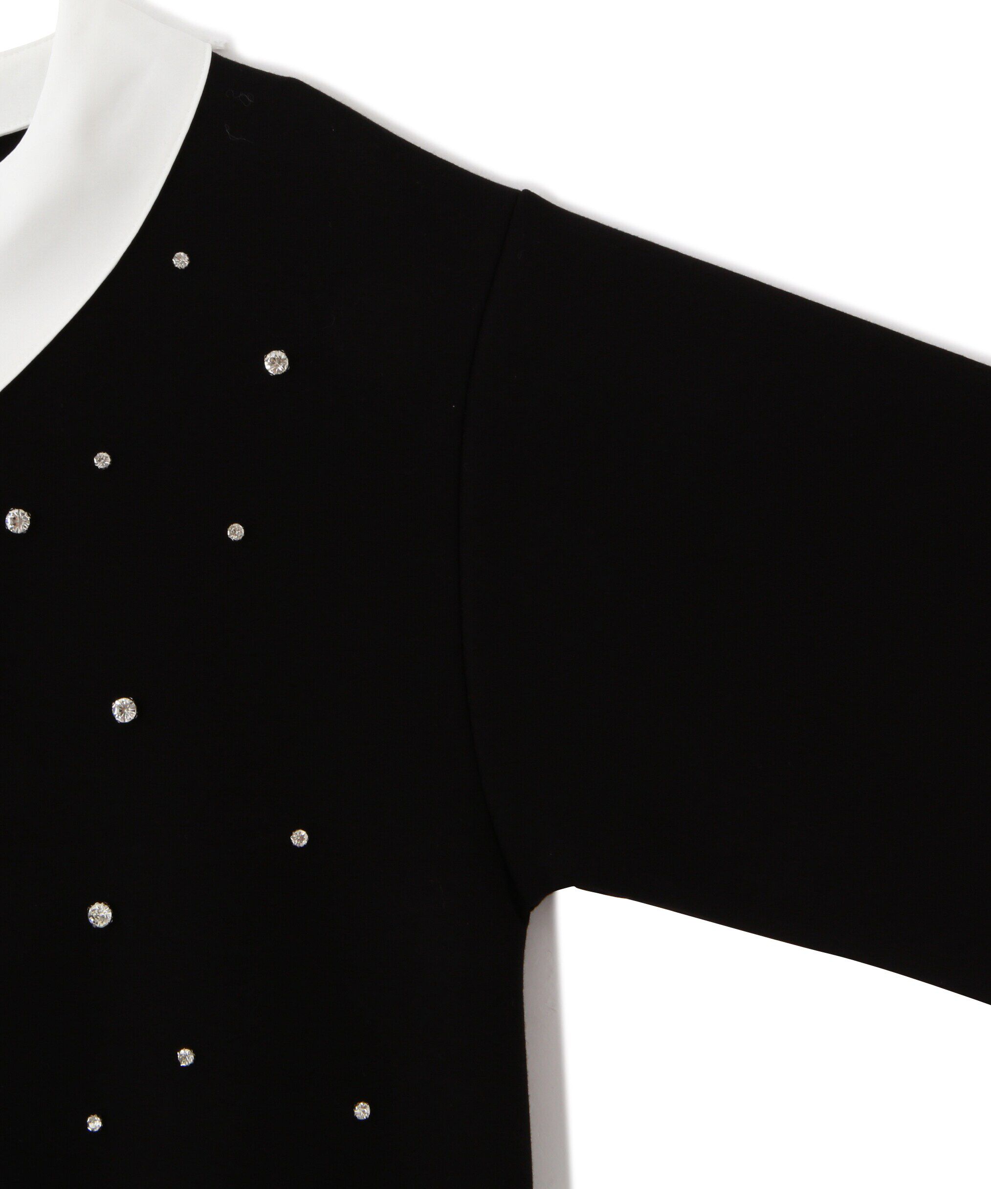  「襟付き2wayビジュースウェット」|Tシャツ・カットソー|