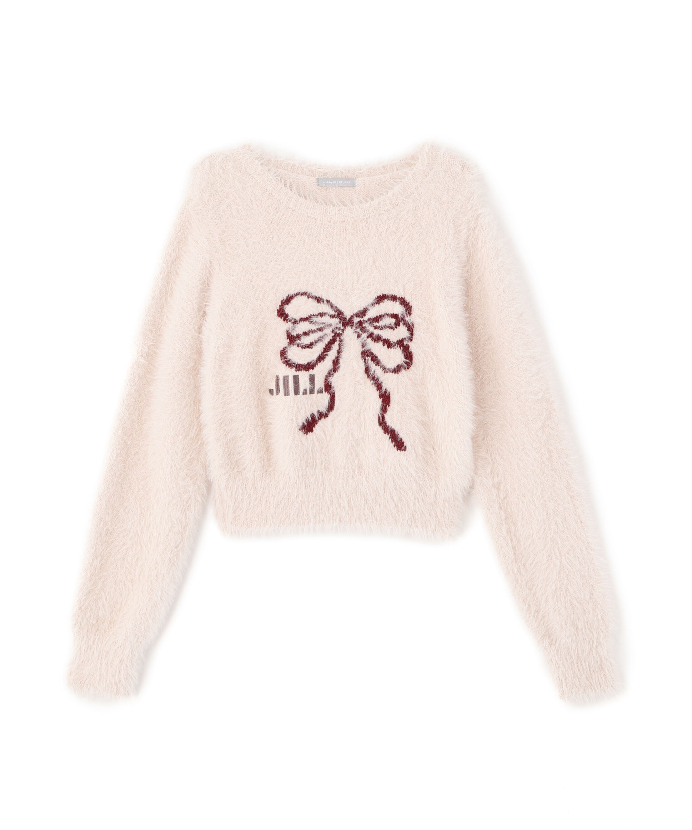  「フェザーリボンジャガードニット」|ニット・セーター|