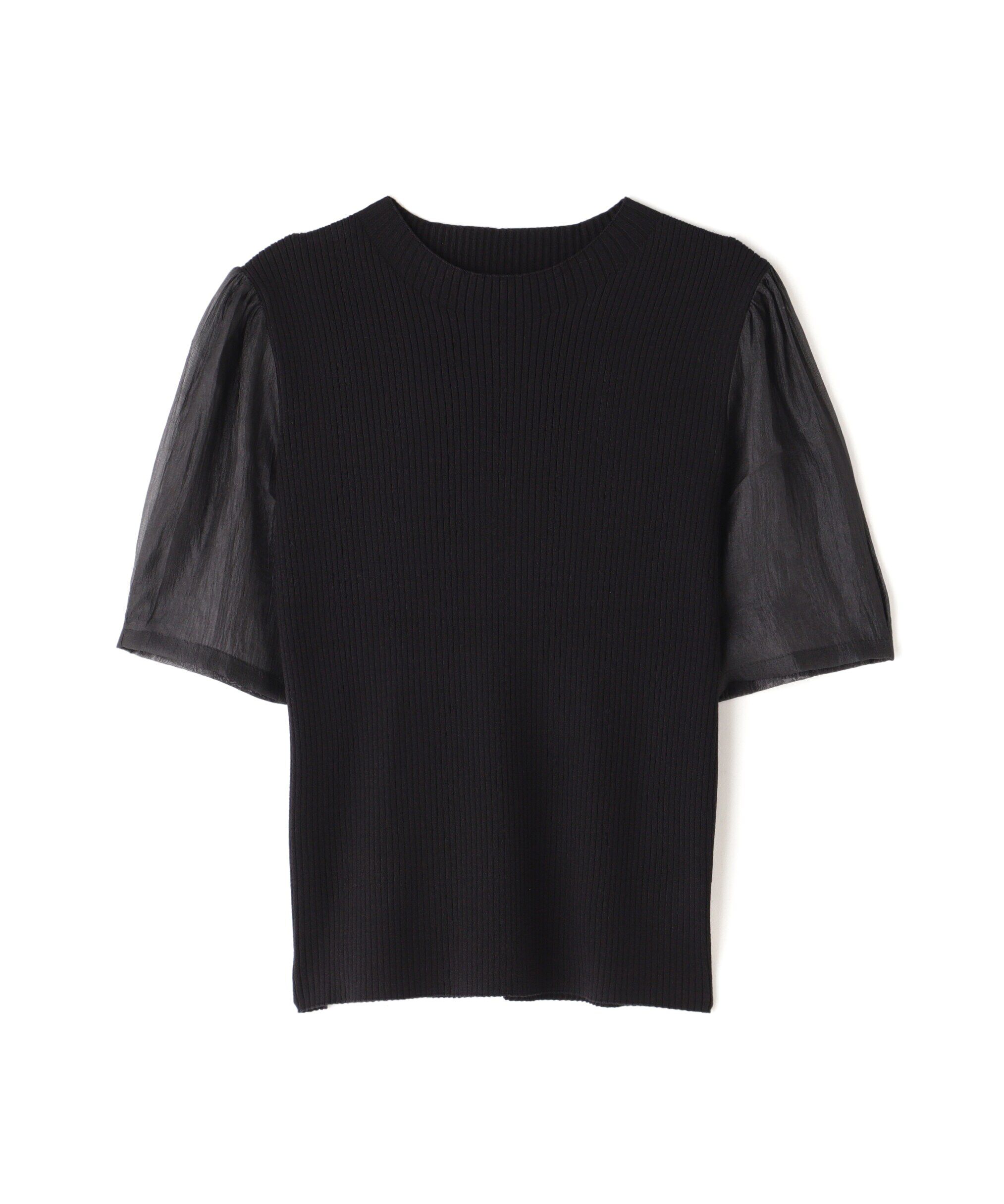 PROPORTION BODY DRESSING「オーガンジースリーブニット」|ニット・セーター|