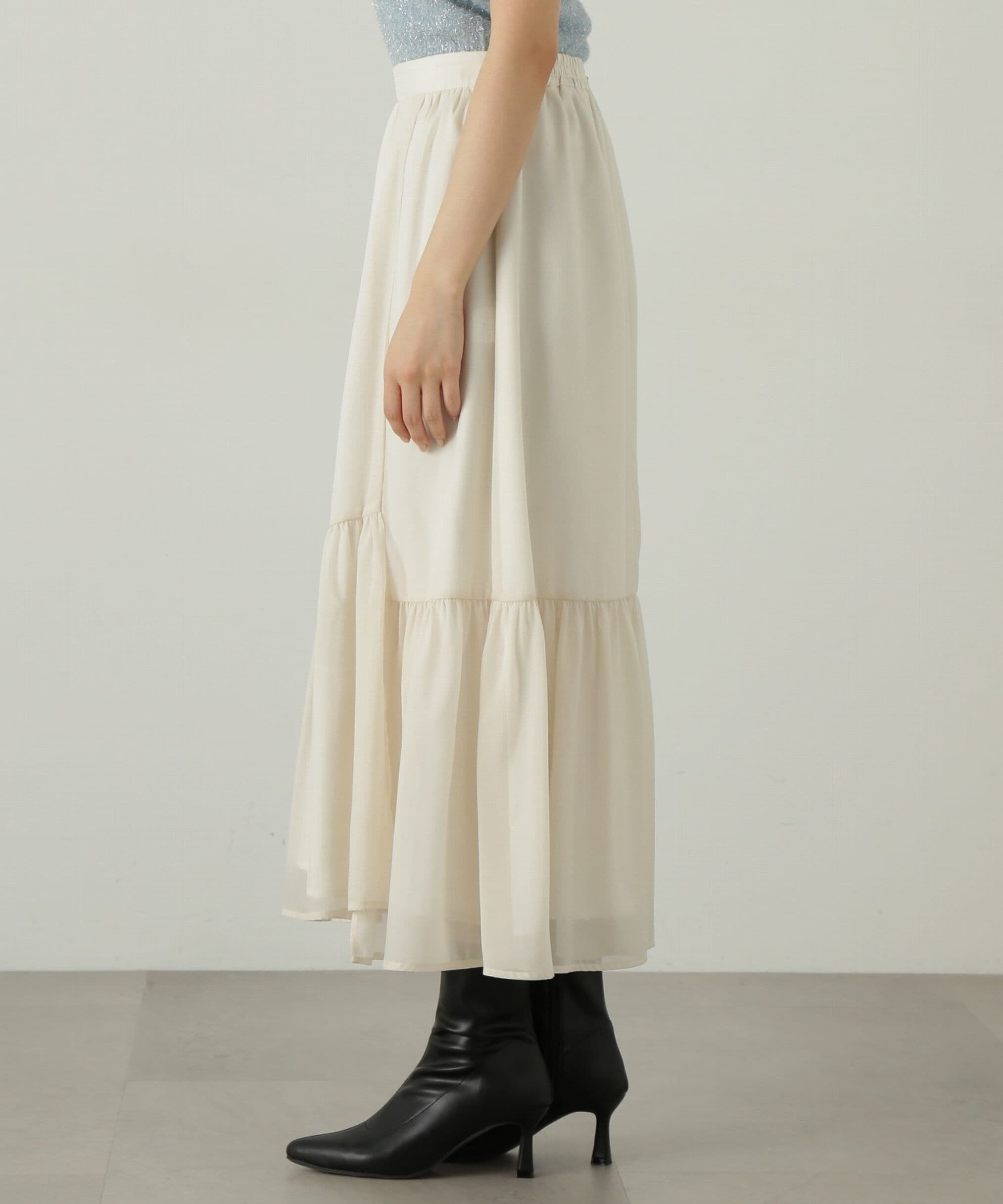 PROPORTION BODY DRESSING「イレヘムシアーティアードスカート」|スカート|