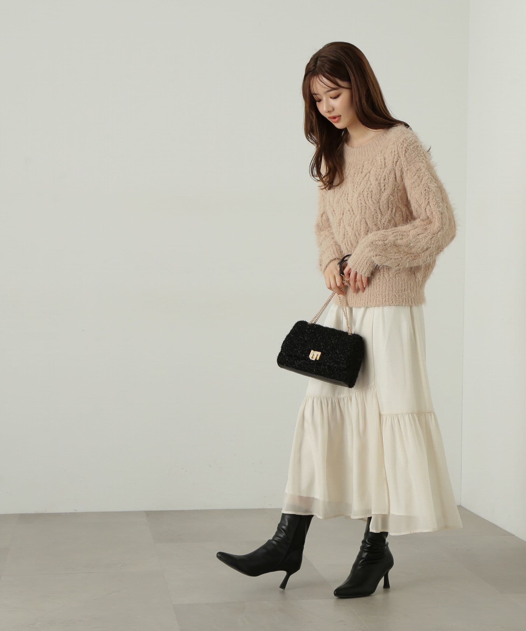 PROPORTION BODY DRESSING「イレヘムシアーティアードスカート」|スカート|