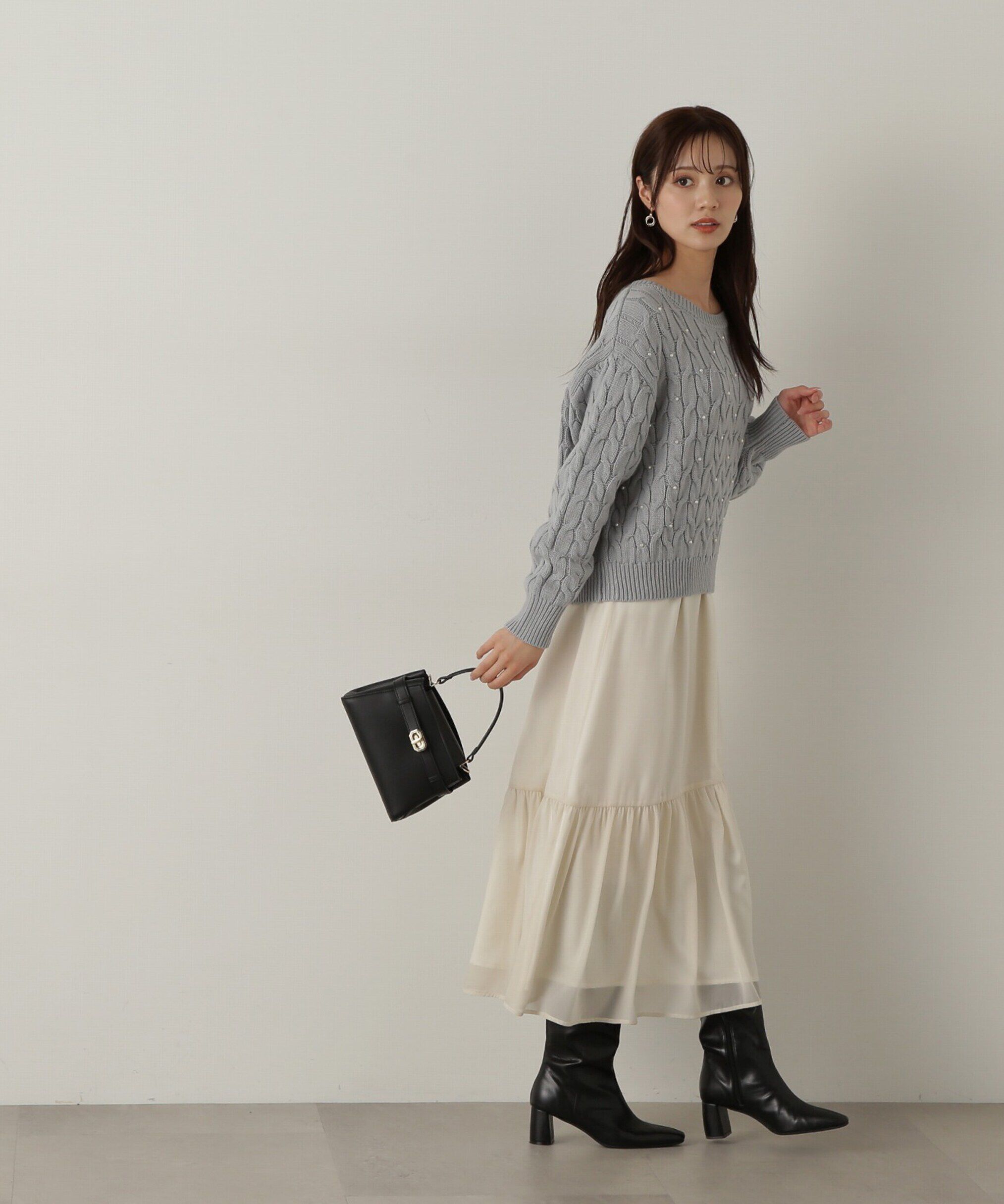 PROPORTION BODY DRESSING「イレヘムシアーティアードスカート」|スカート|