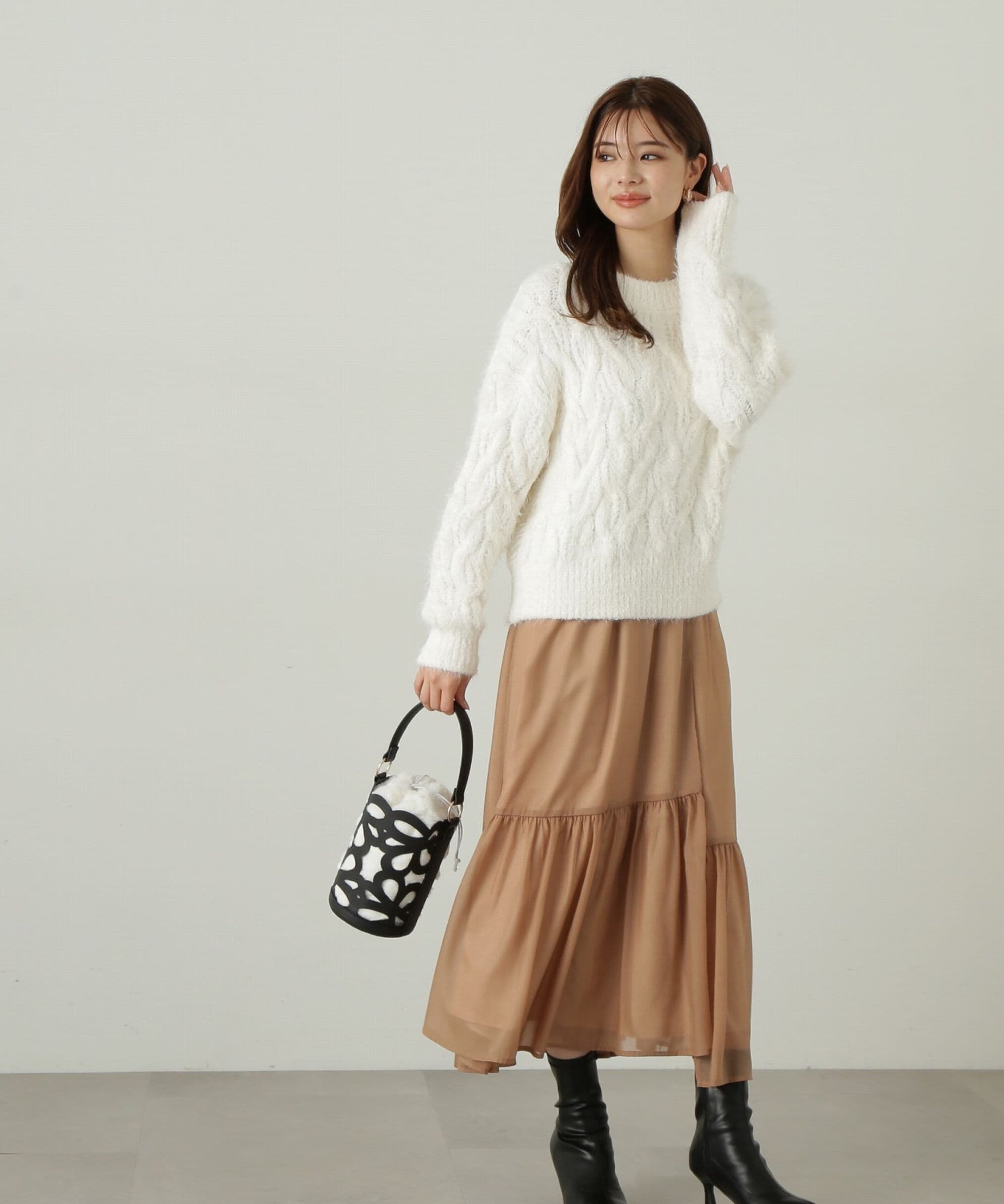 PROPORTION BODY DRESSING「イレヘムシアーティアードスカート」|スカート|