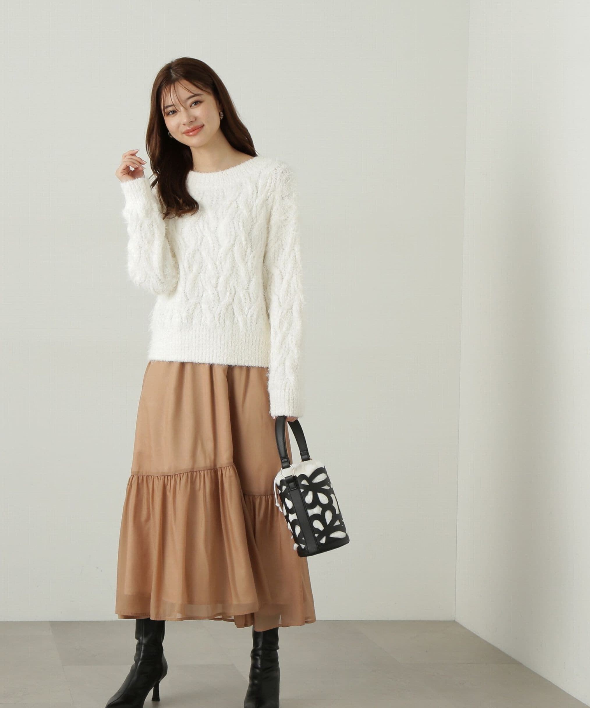 PROPORTION BODY DRESSING「イレヘムシアーティアードスカート」|スカート|