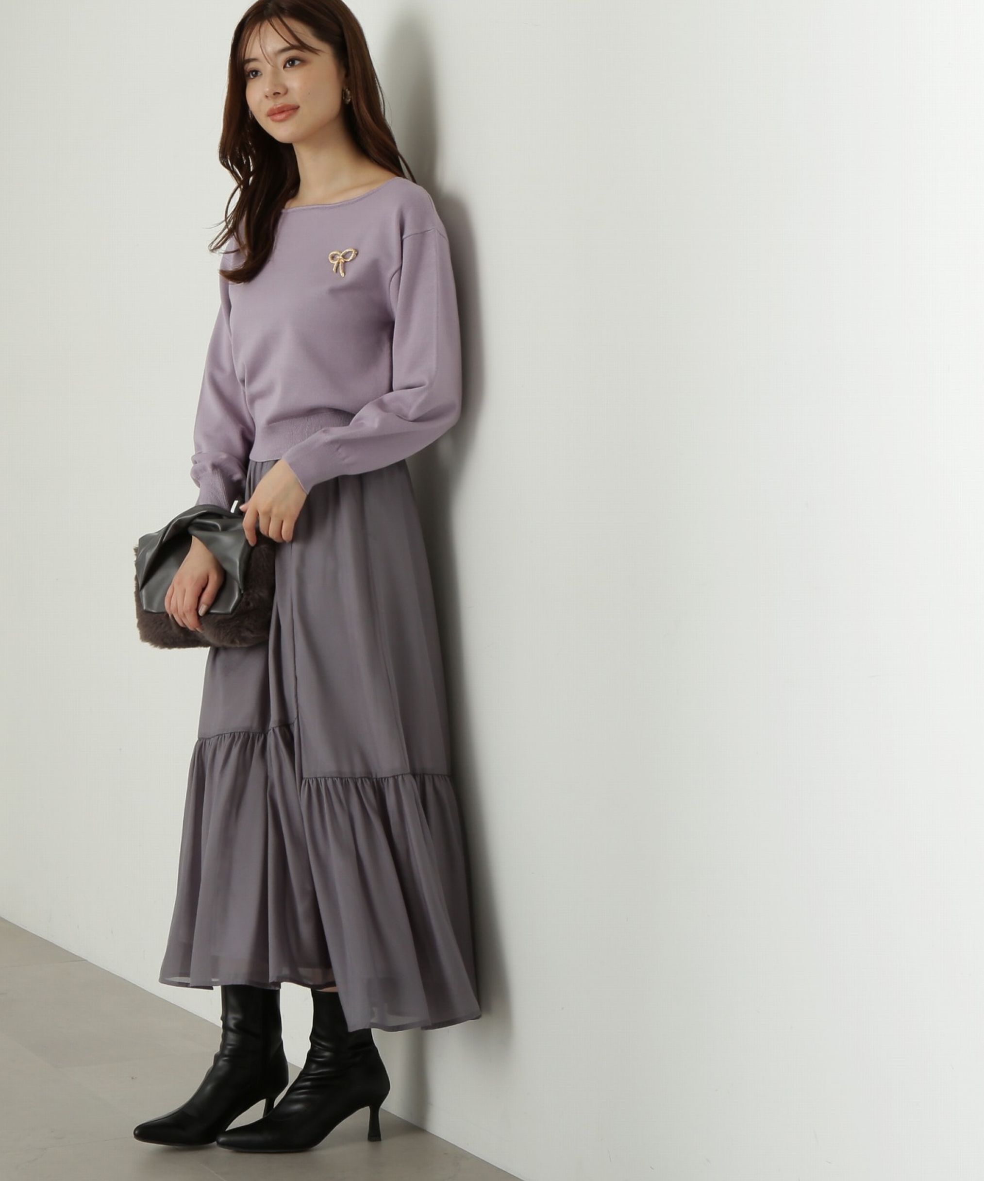 PROPORTION BODY DRESSING「イレヘムシアーティアードスカート」|スカート|