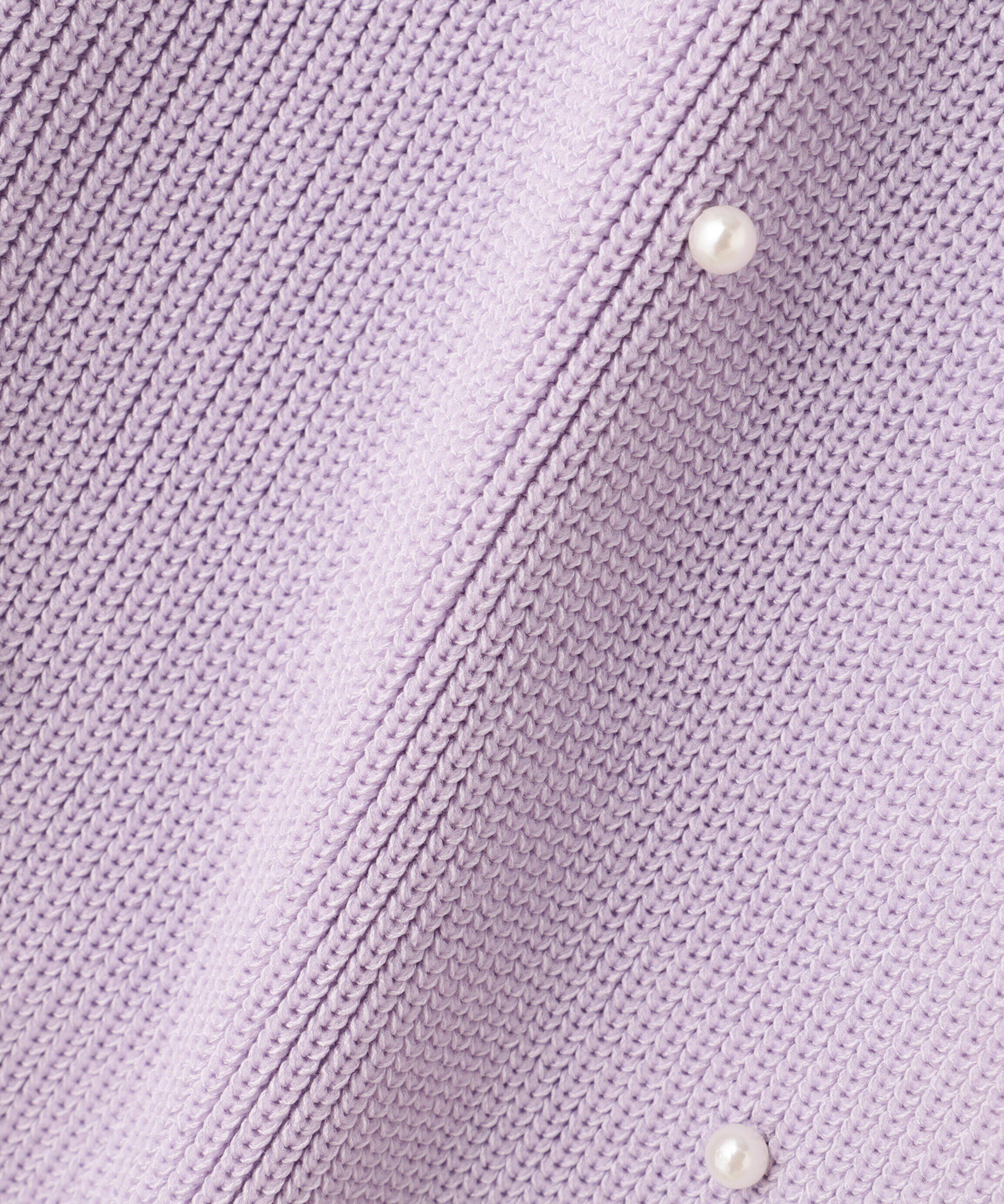 PROPORTION BODY DRESSING「《EDIT COLOGNE》パール調付きルーズカーディガン」|カーディガン|