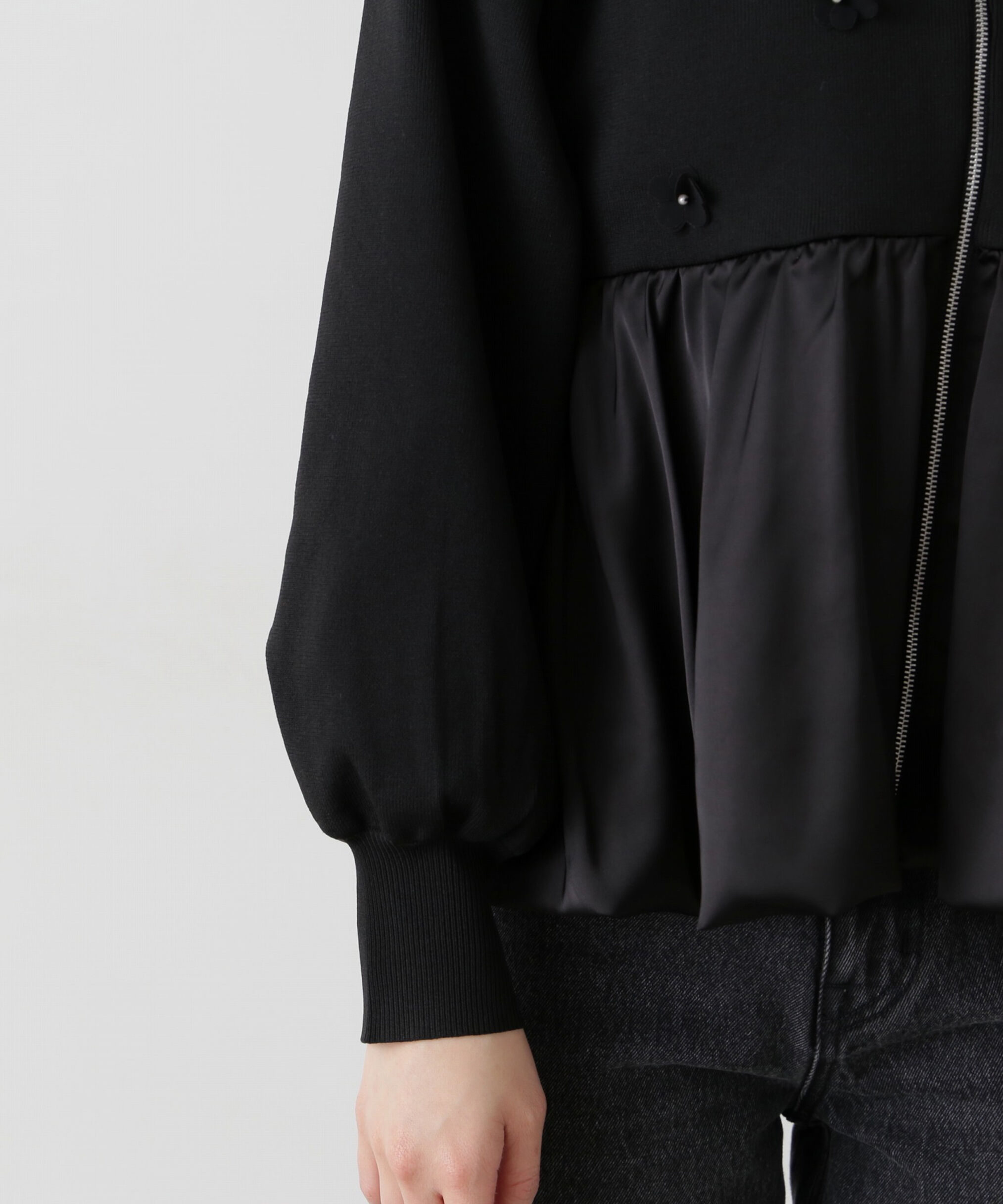 PROPORTION BODY DRESSING「バルーンニットブルゾン」|カーディガン|