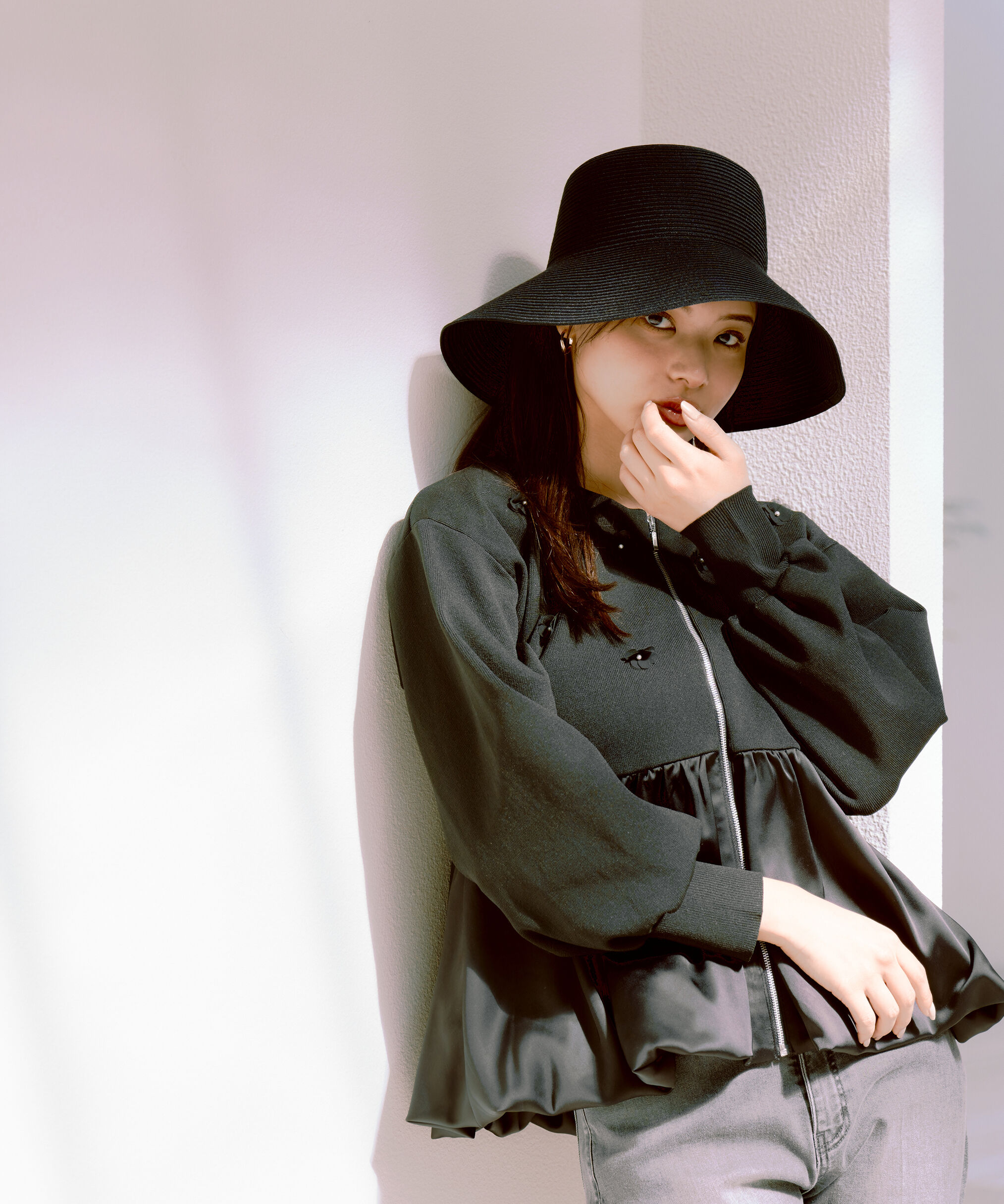 PROPORTION BODY DRESSING「バルーンニットブルゾン」|カーディガン|