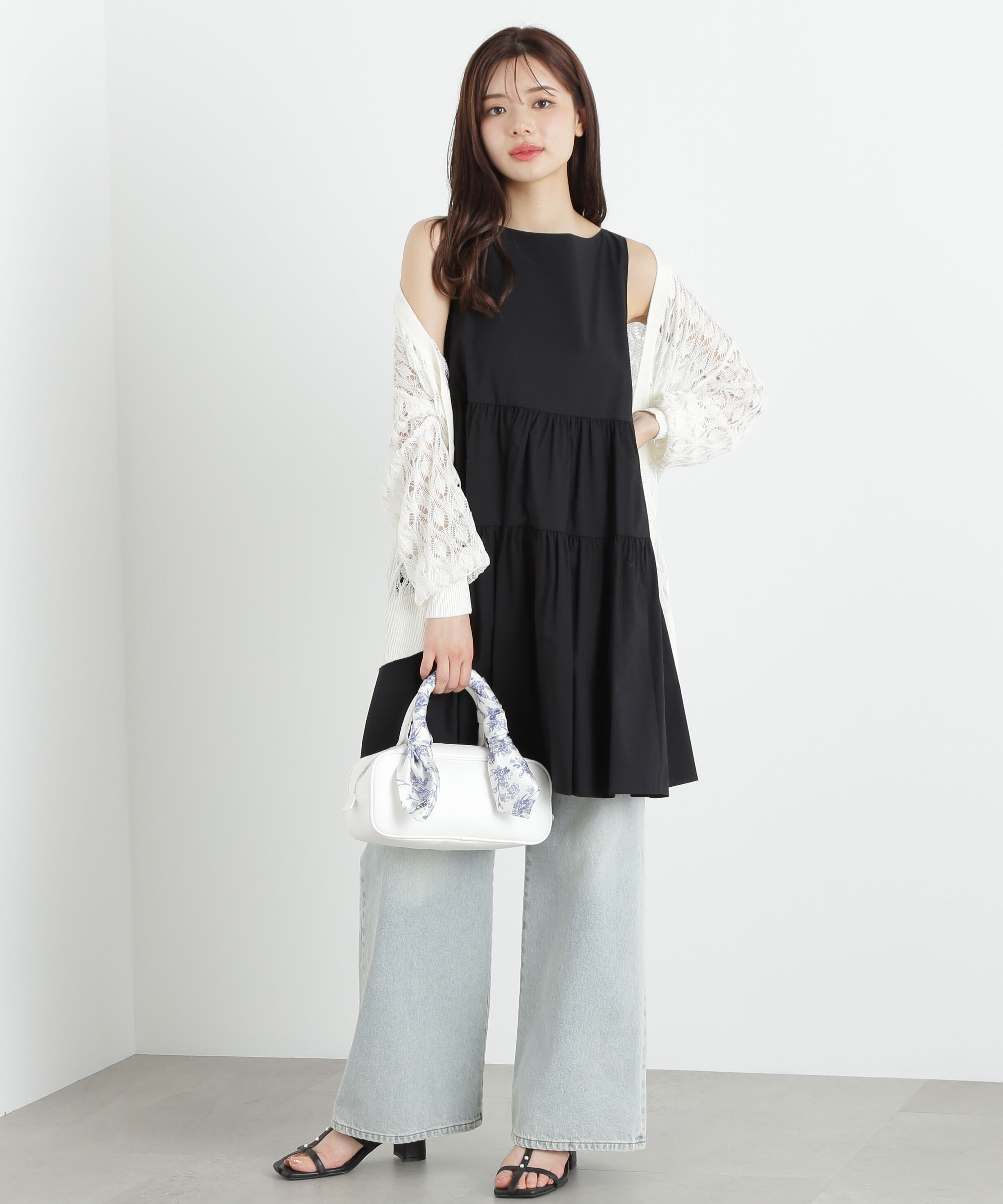 PROPORTION BODY DRESSING「《EDIT COLOGNE》ティアードミニワンピース」|ワンピース|