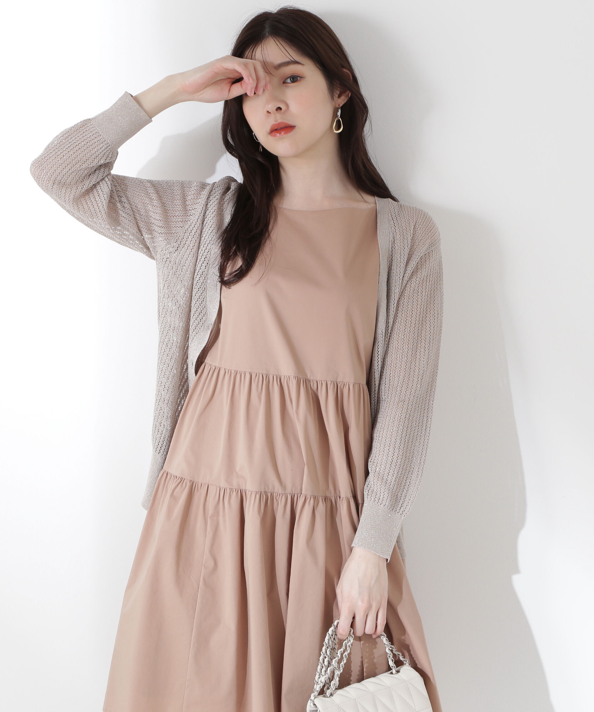 PROPORTION BODY DRESSING「《EDIT COLOGNE》ティアードミニワンピース」|ワンピース|