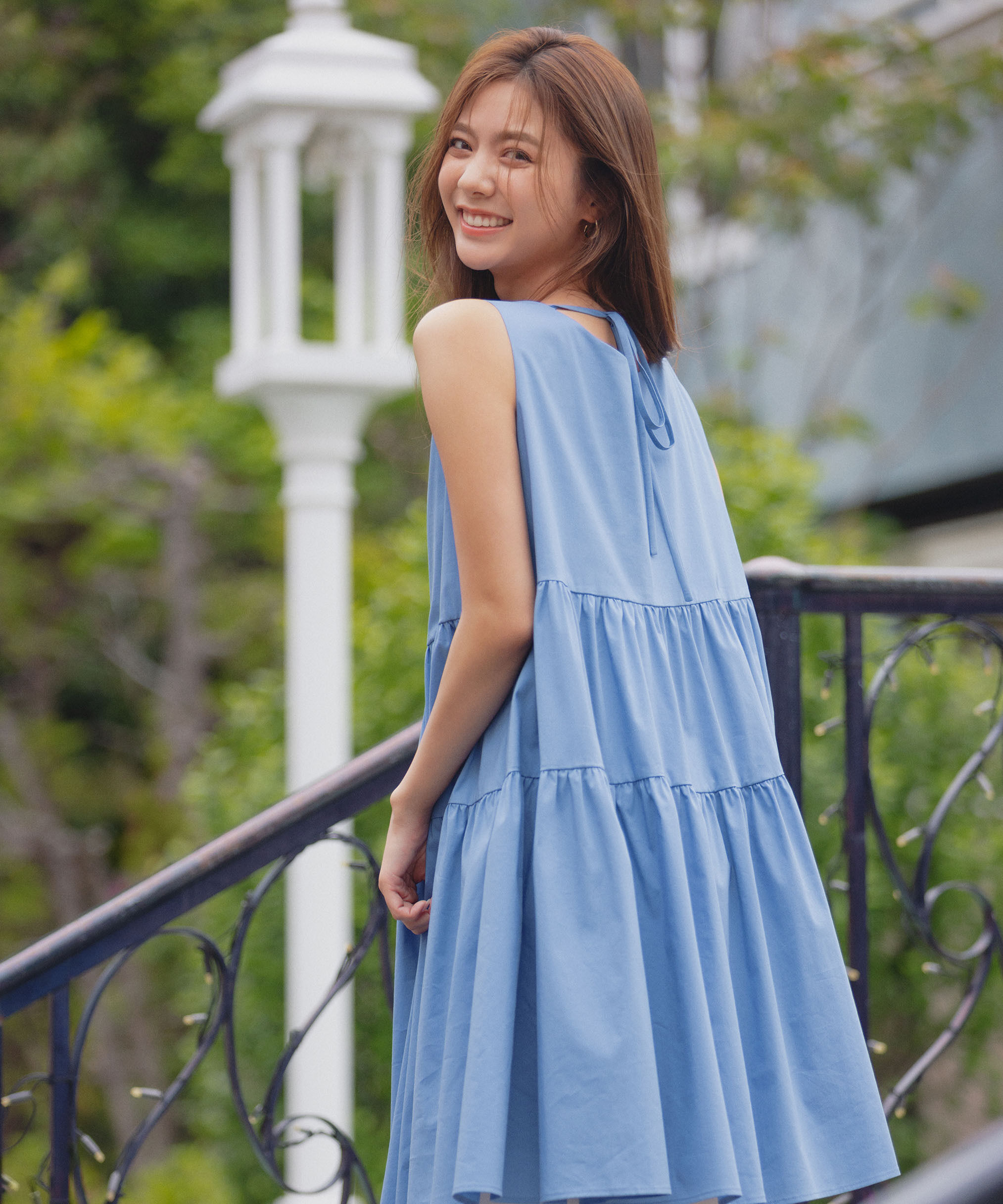 PROPORTION BODY DRESSING「《EDIT COLOGNE》ティアードミニワンピース」|ワンピース|